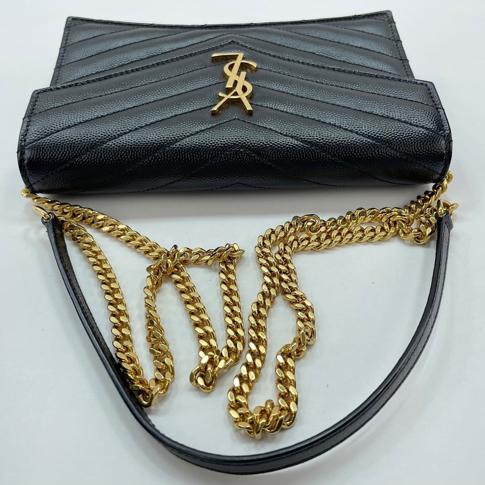 Yves Saint Laurent Black Shoulder Bag (Pre-Owned)