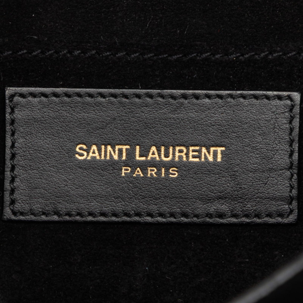 Saint Laurent Black Leather Shoulder Bag (Pre-Owned)
