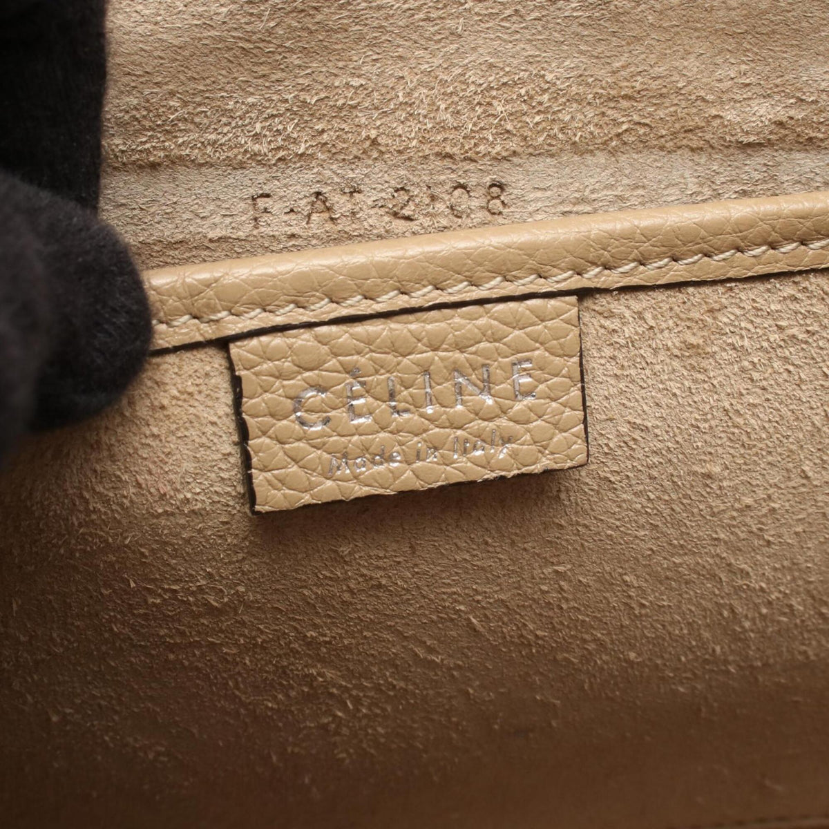 Celine Beige Leather Handbag (Pre-Owned)