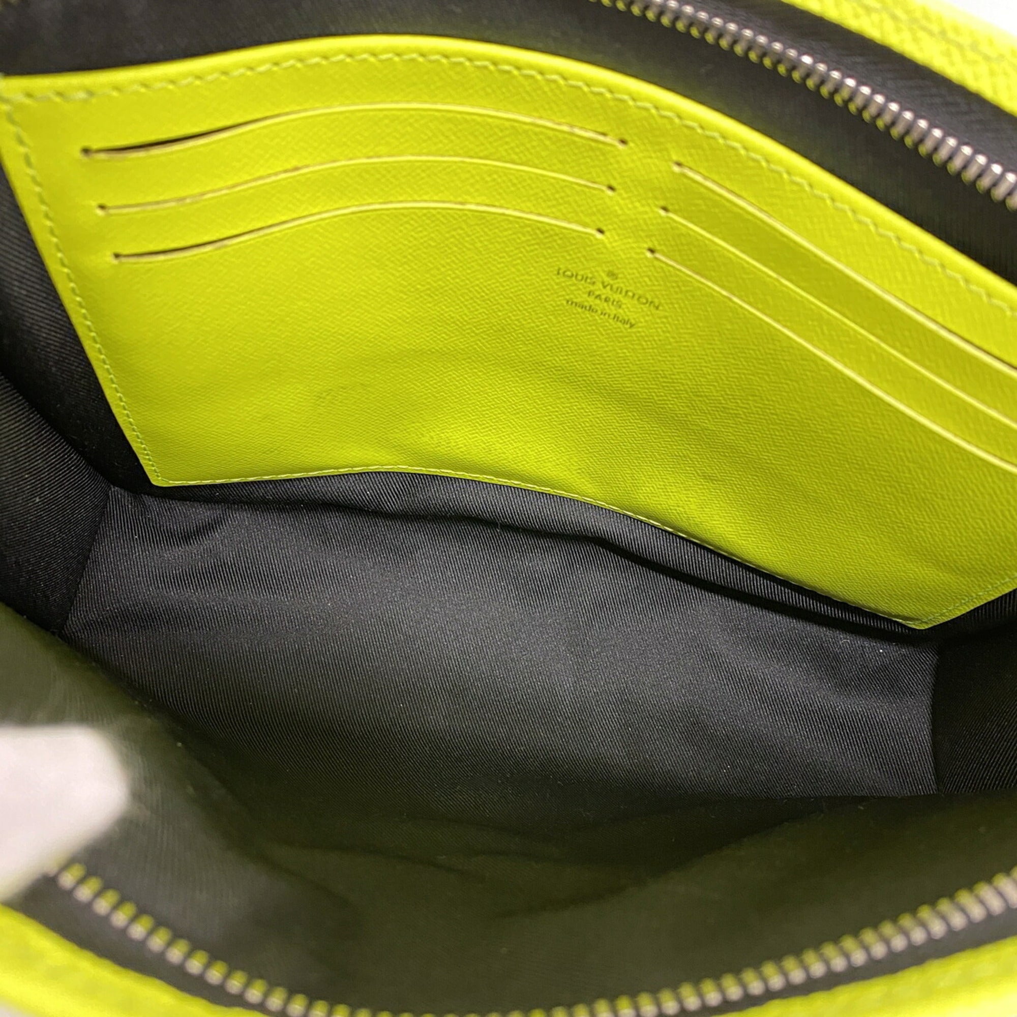 Louis Vuitton Yellow Clutch Bag (Pre-Owned)