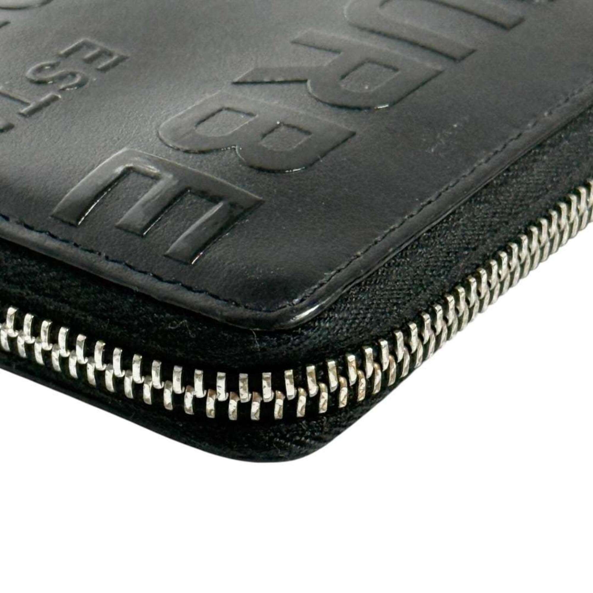 Burberry Black Leather Wallet (Bi-Fold) (Pre-Owned)