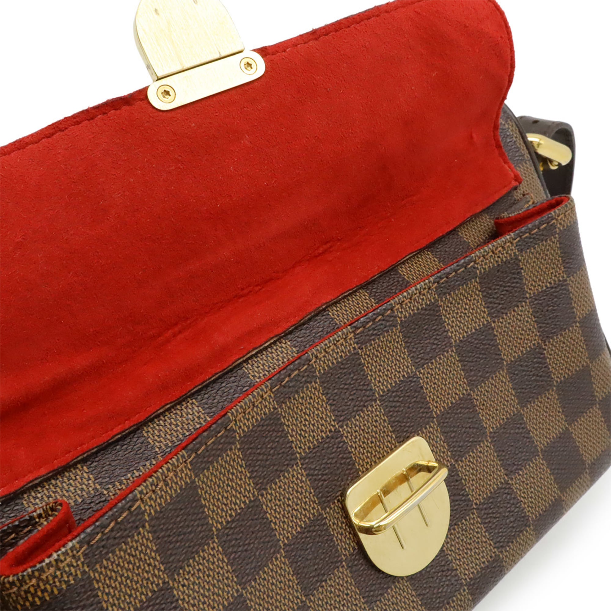 Louis Vuitton Brown Pvc Shoulder Bag (Pre-Owned)