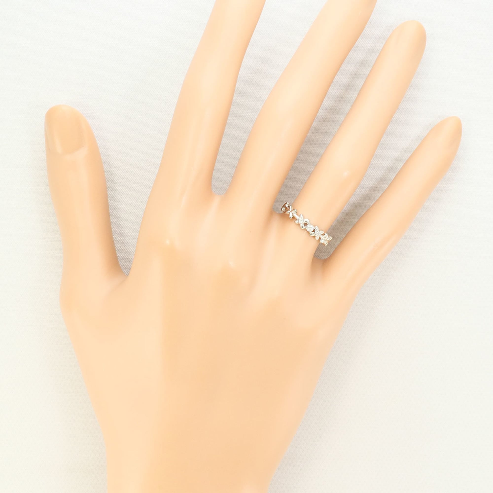 Unbranded White Gold White Gold (14K) Band Ring (Pre-Owned)