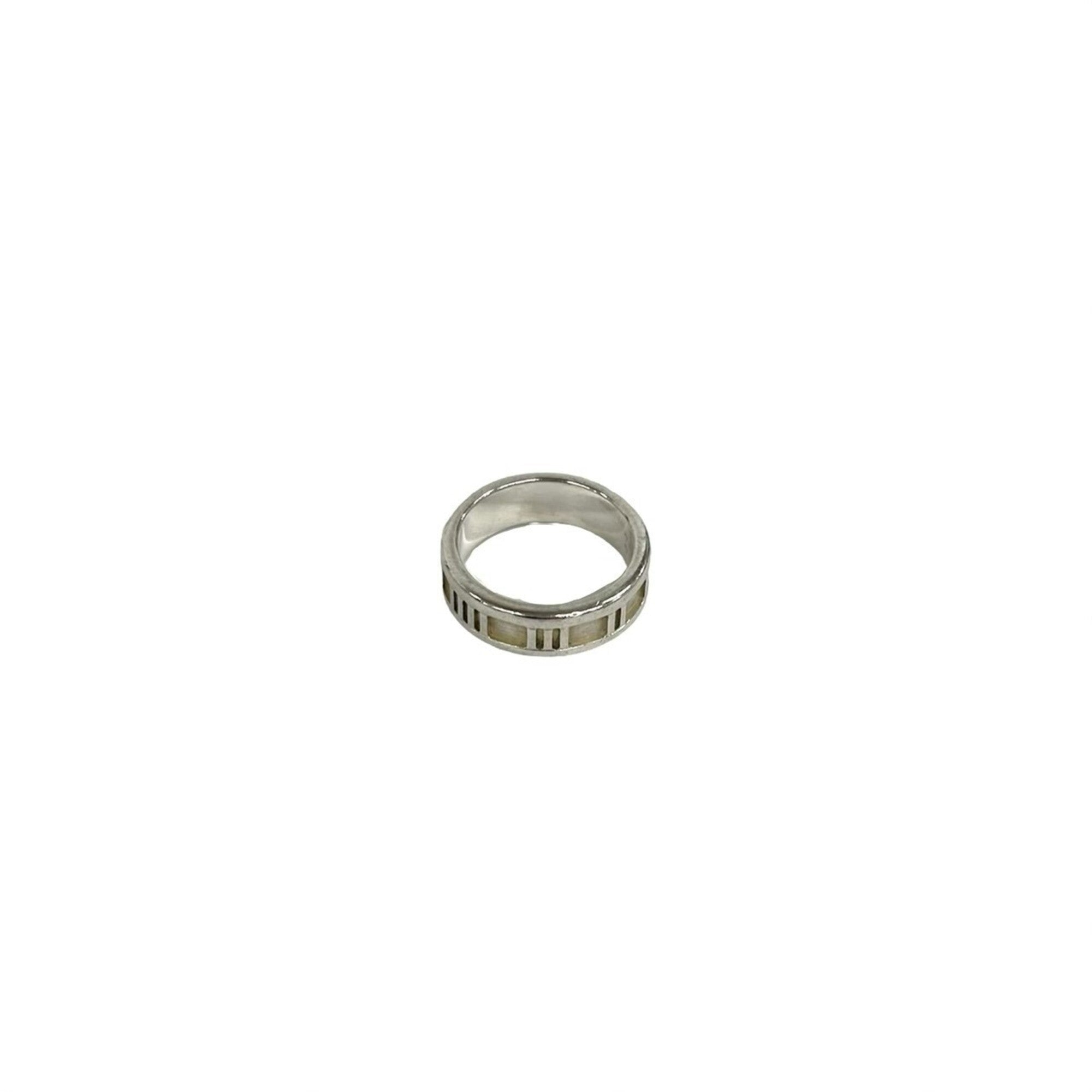 Tiffany Silver Silver 925 Band Ring (Pre-Owned)