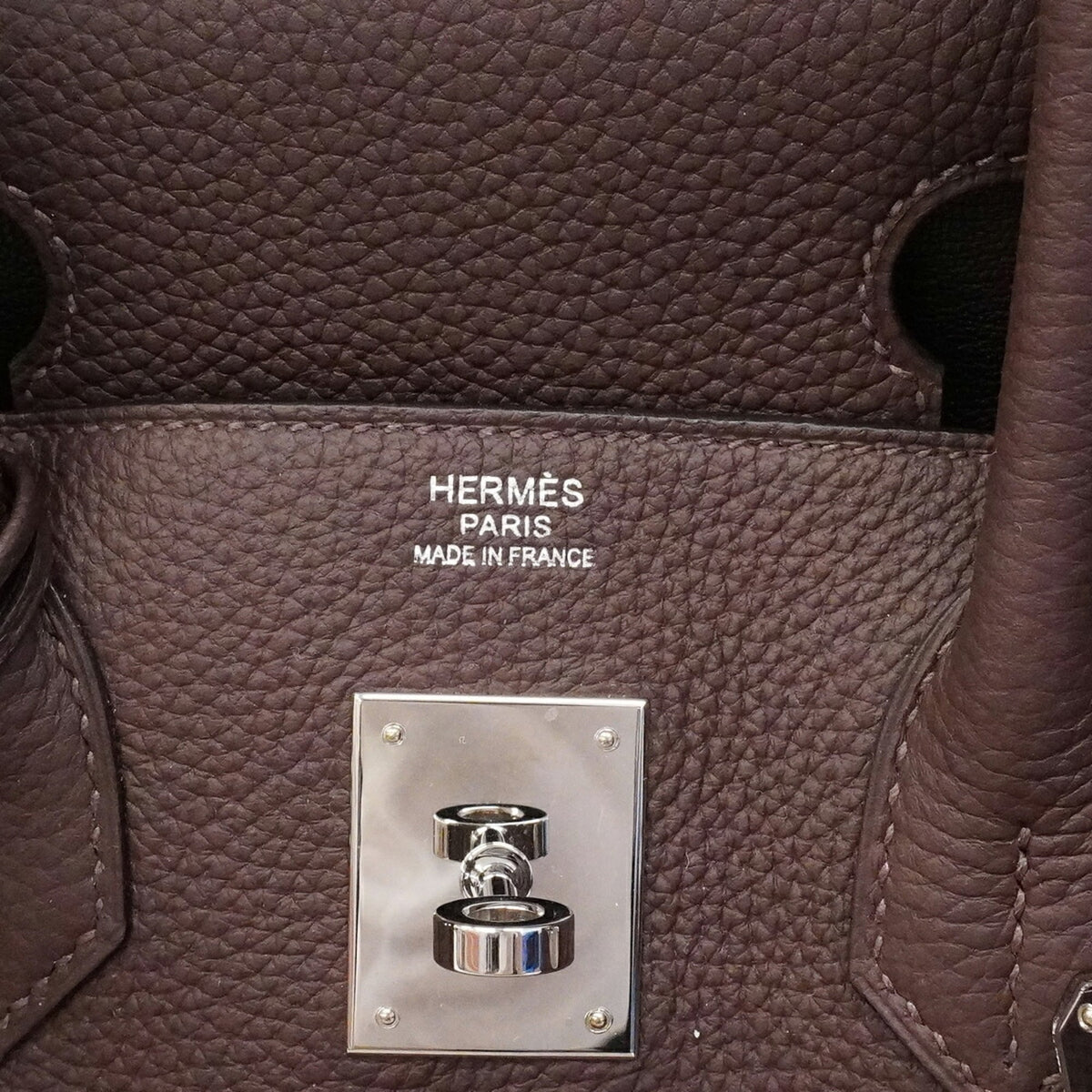 Hermes Cacao Togo Leather Handbag (Pre-Owned)