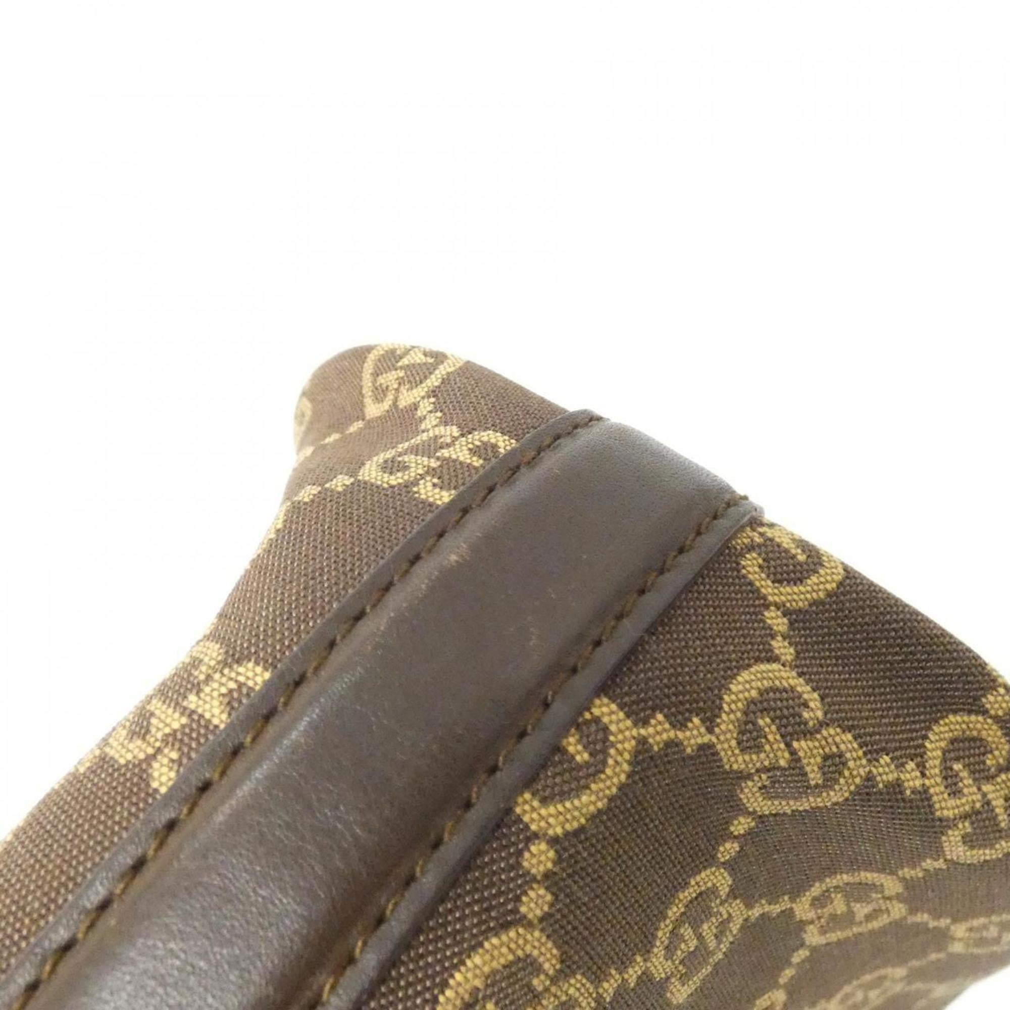 Gucci Brown Gg Canvas Shoulder Bag (Pre-Owned)