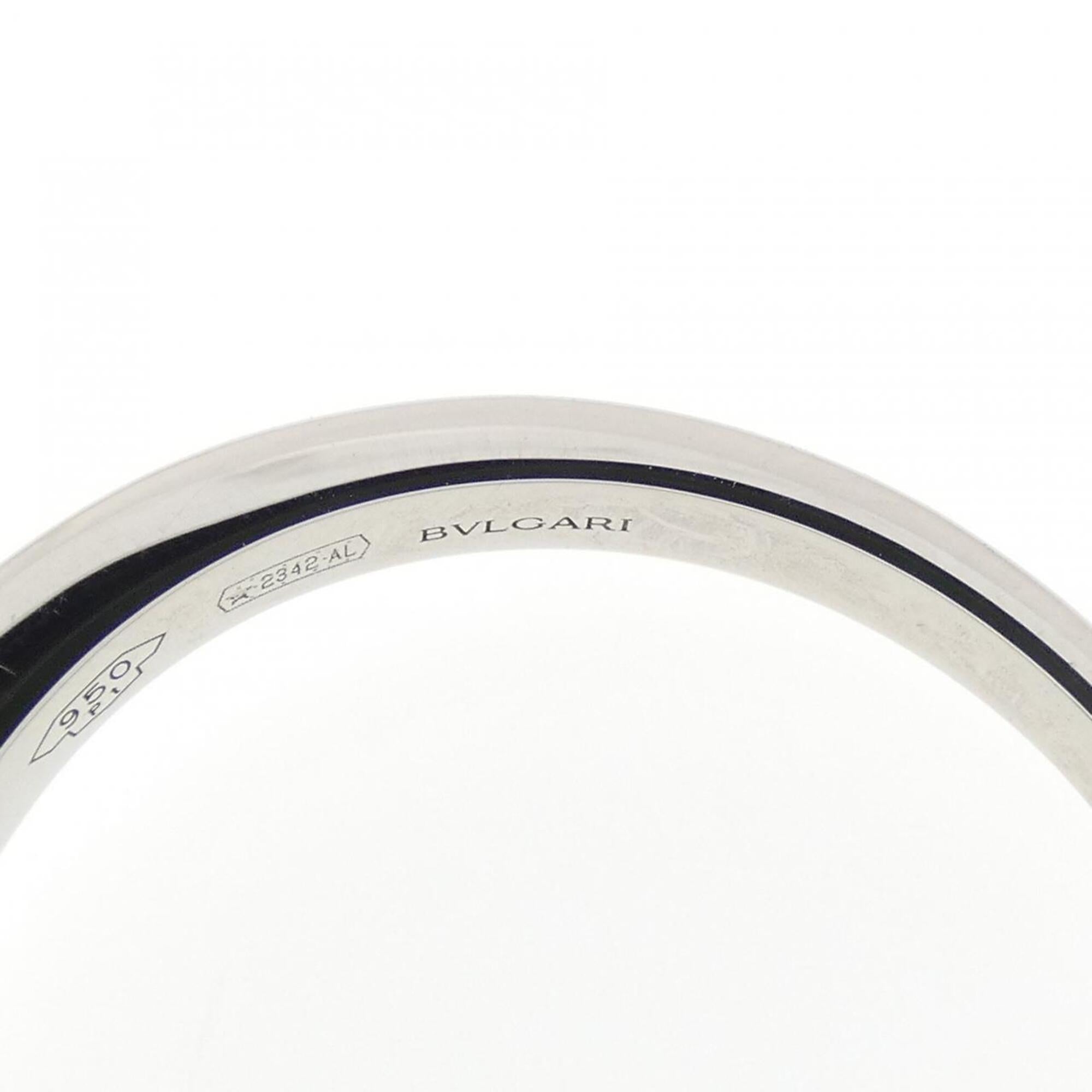 Bvlgari Platinum Platinum 950 Band Ring (Pre-Owned)