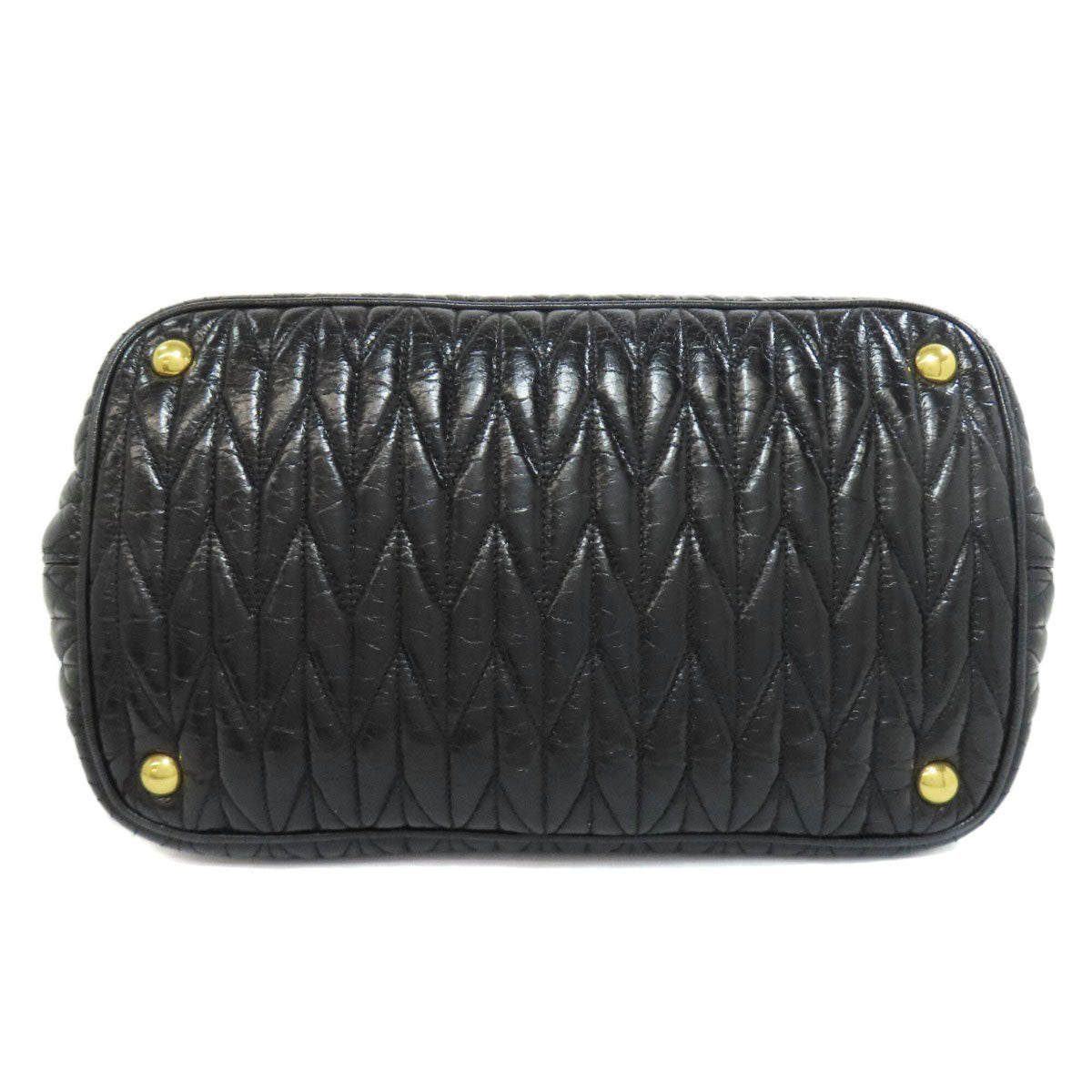 Miu Miu Black Leather Handbag (Pre-Owned)