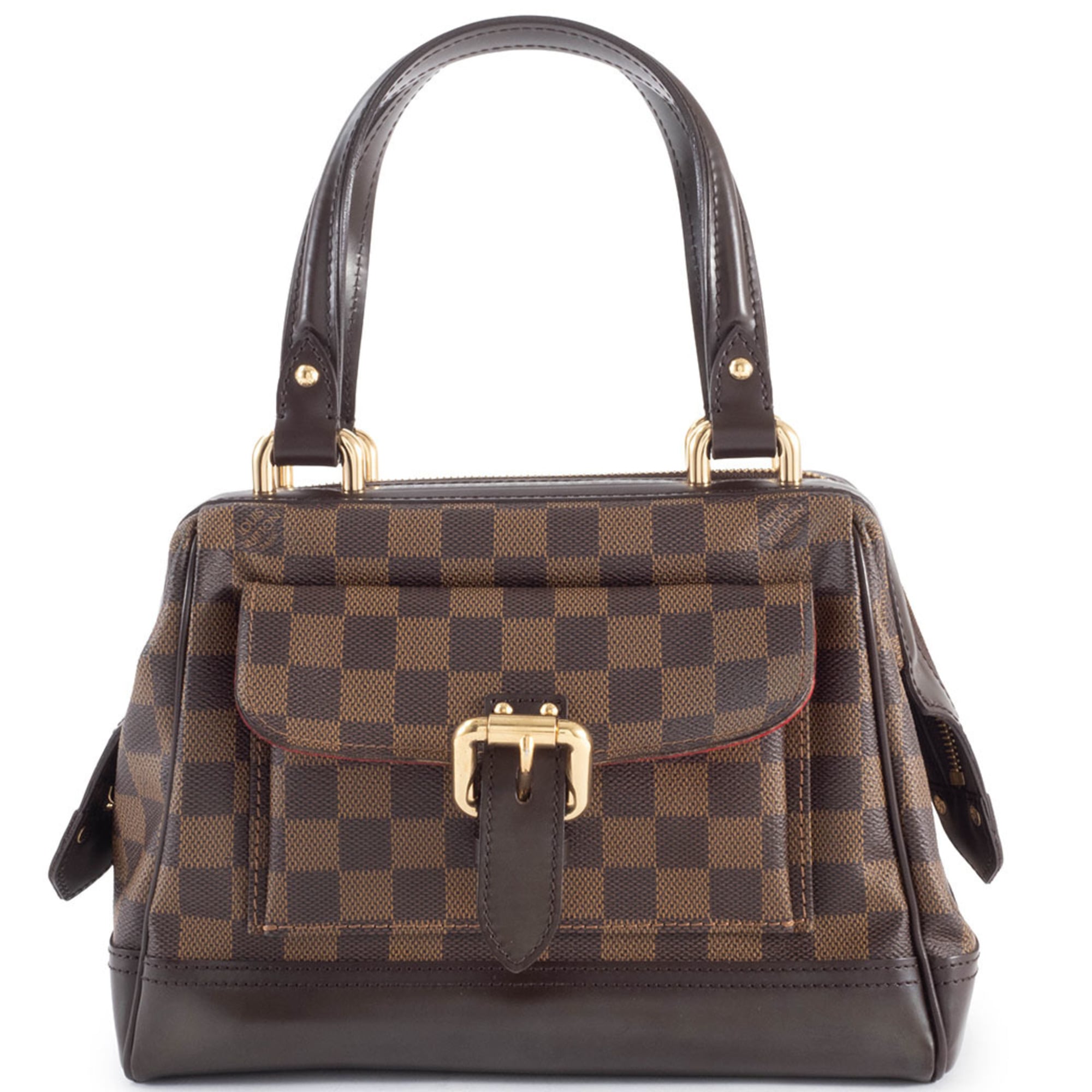 Louis Vuitton Damier Canvas Ebene Damier Canvas Handbag (Pre-Owned)