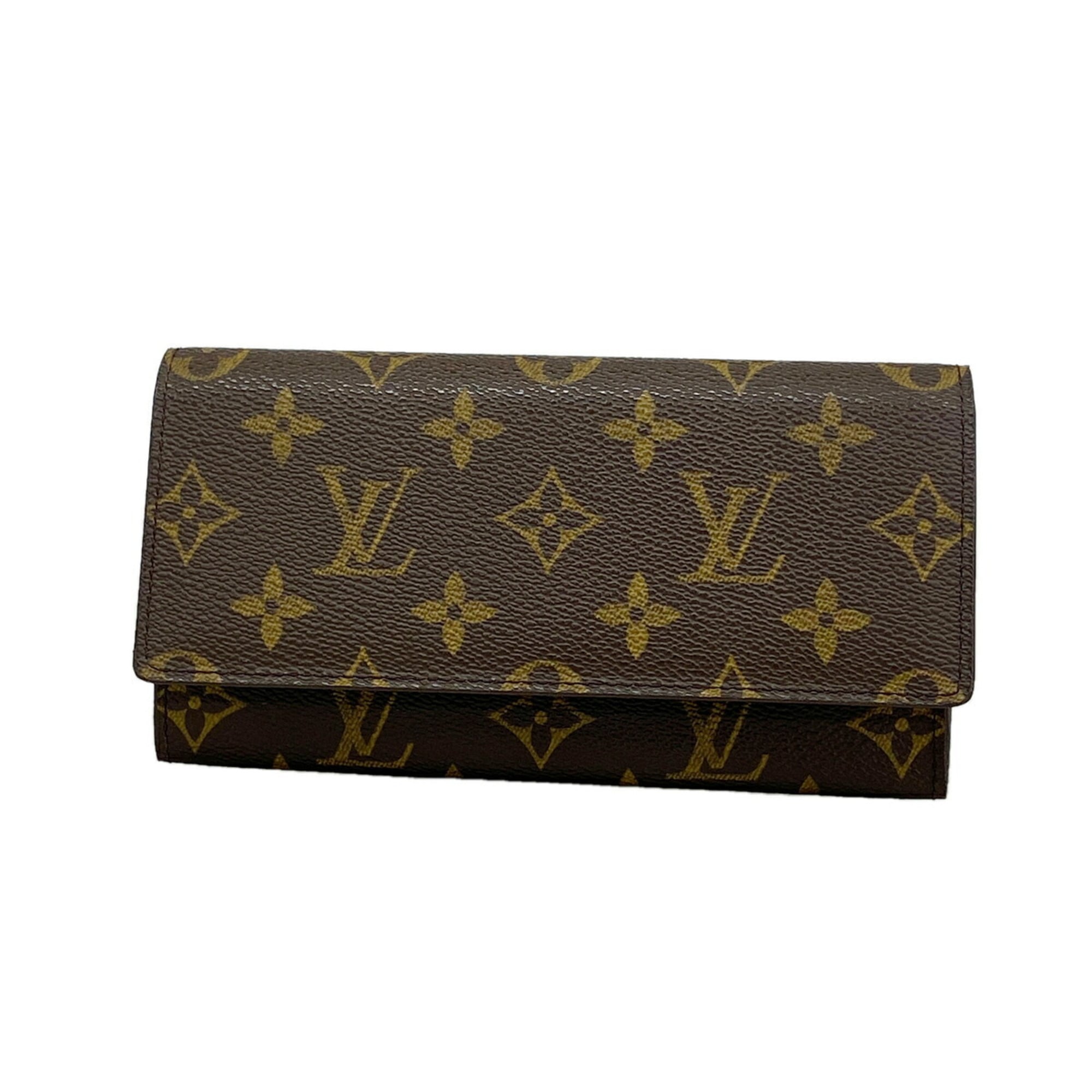 Louis Vuitton Brown Long Bill Wallet (Bi-Fold) (Pre-Owned)
