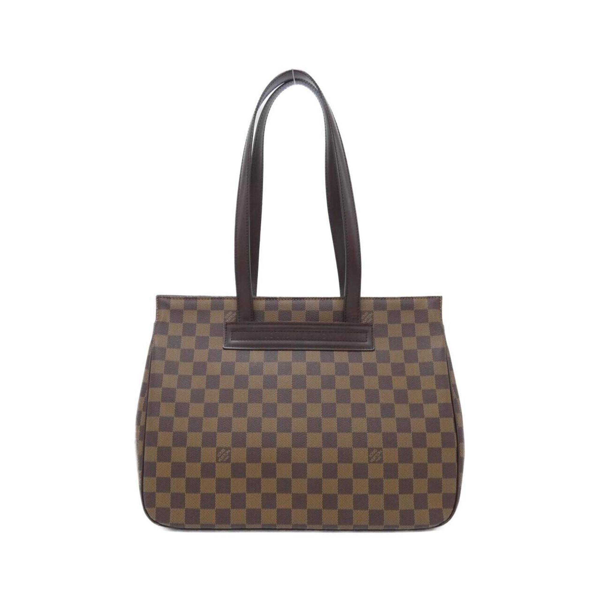 Louis Vuitton Brown Coated Canvas Handbag (Pre-Owned)