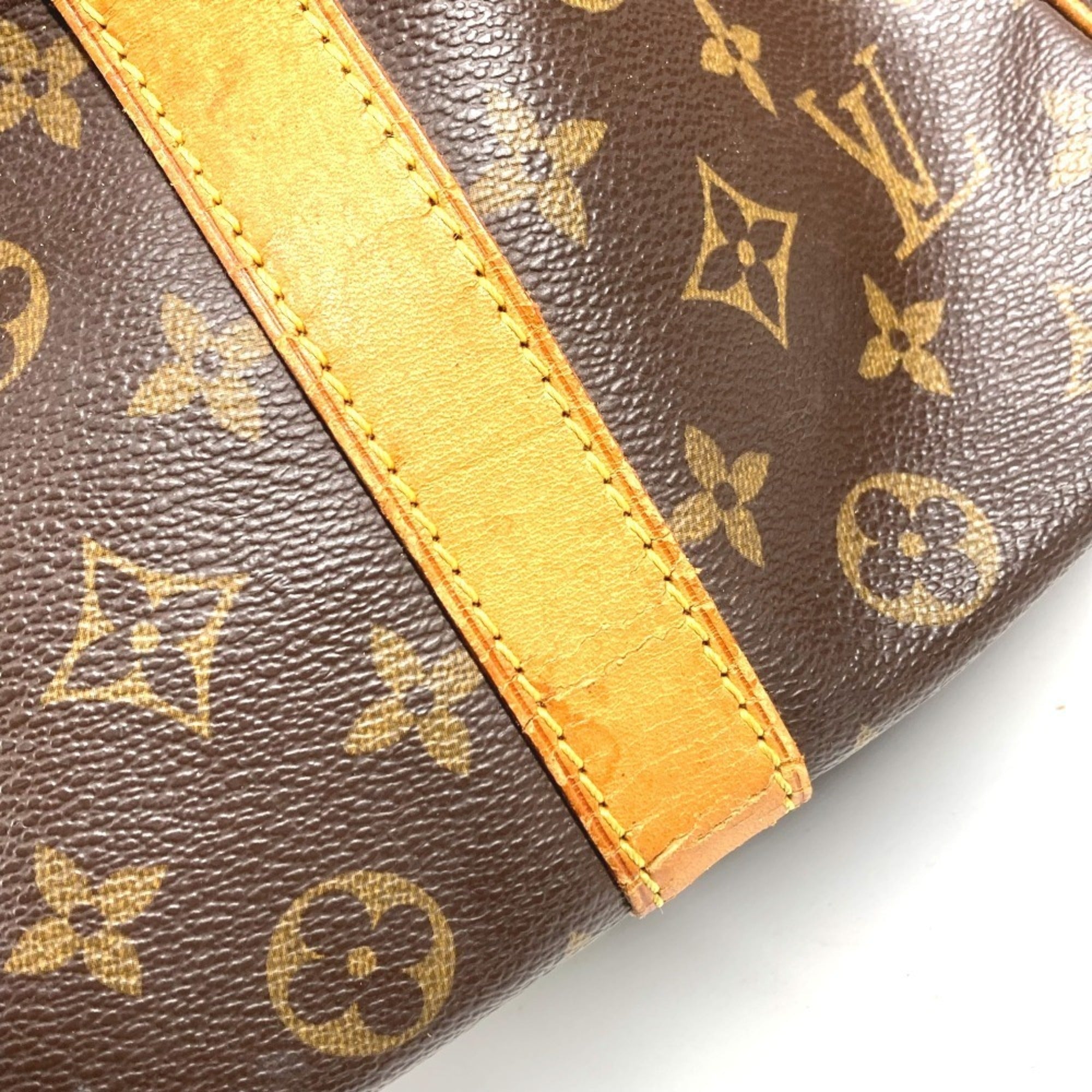 Louis Vuitton Brown Monogram Boston Bag Handbag (Pre-Owned)