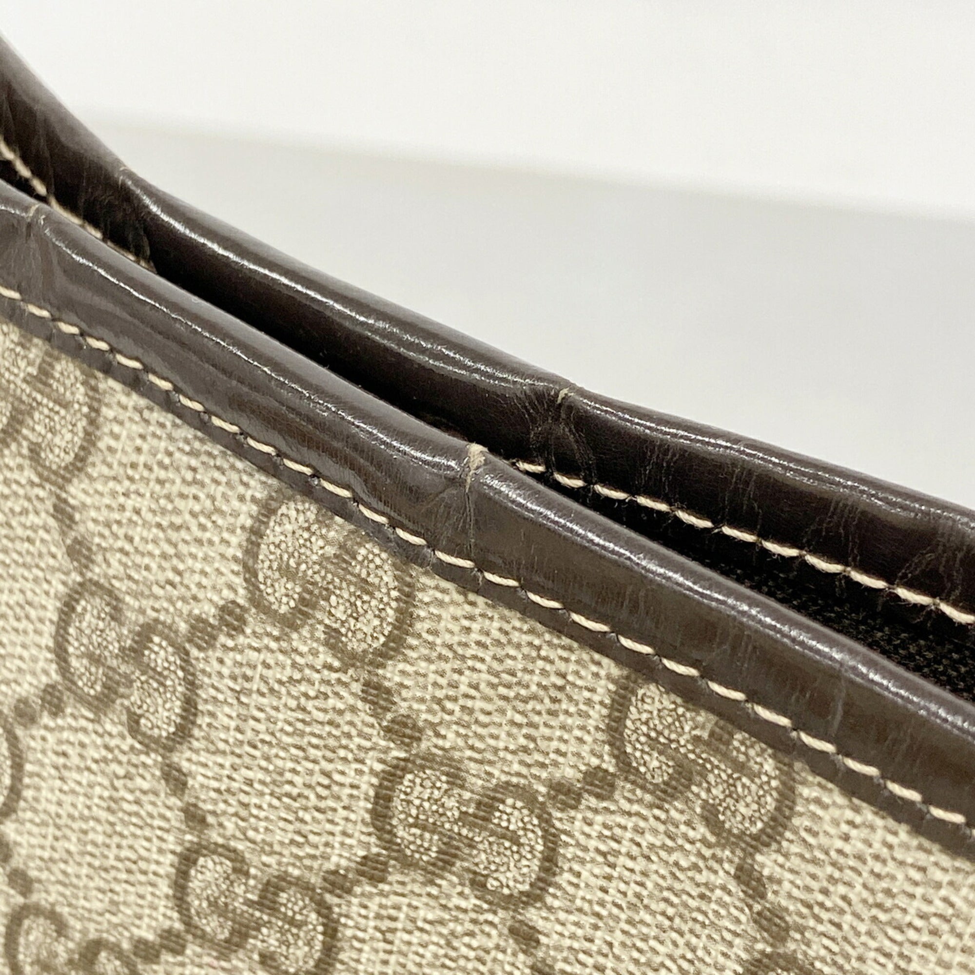 Gucci Brown Pvc Tote Bag (Pre-Owned)
