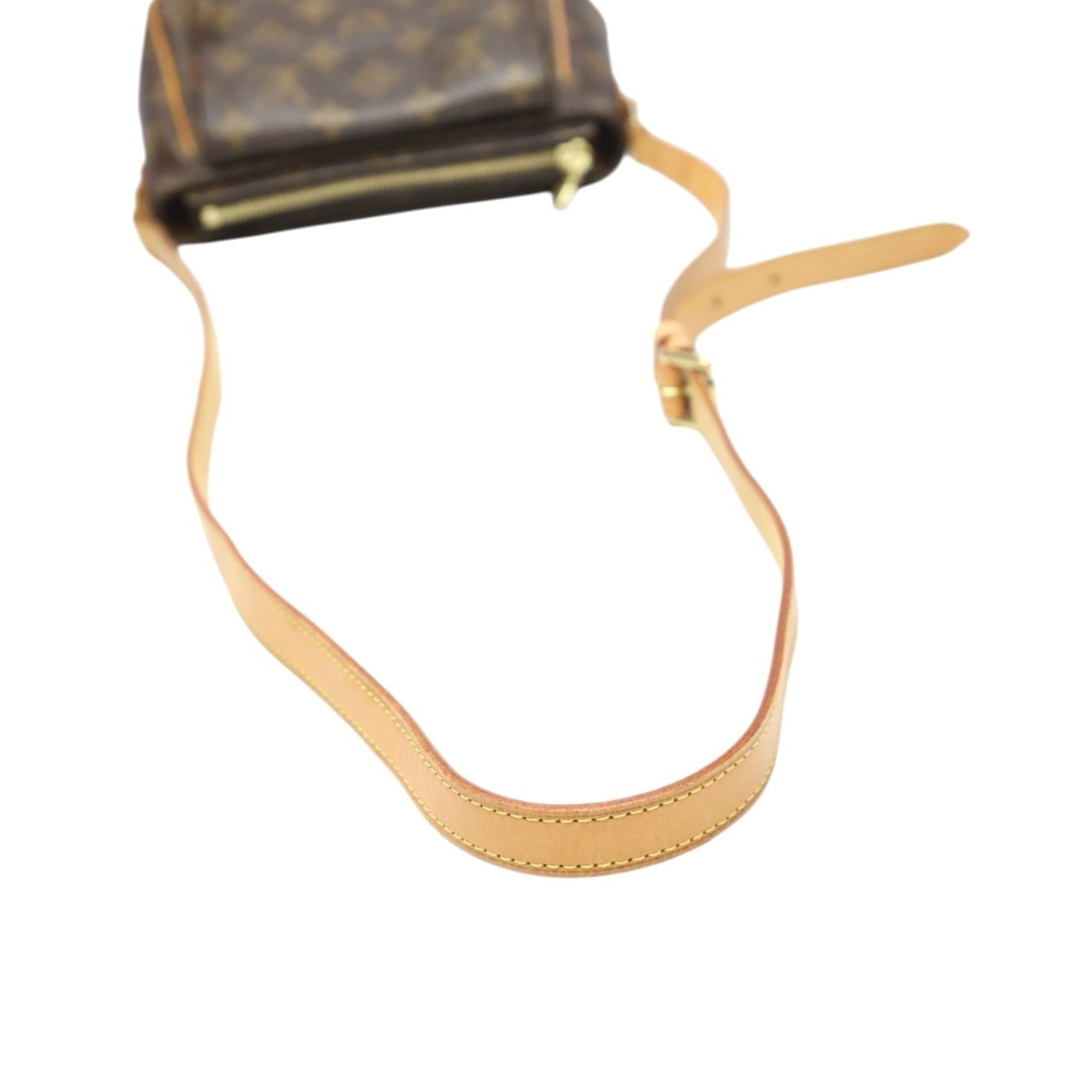 Louis Vuitton Brown Monogram Canvas Shoulder Bag (Pre-Owned)