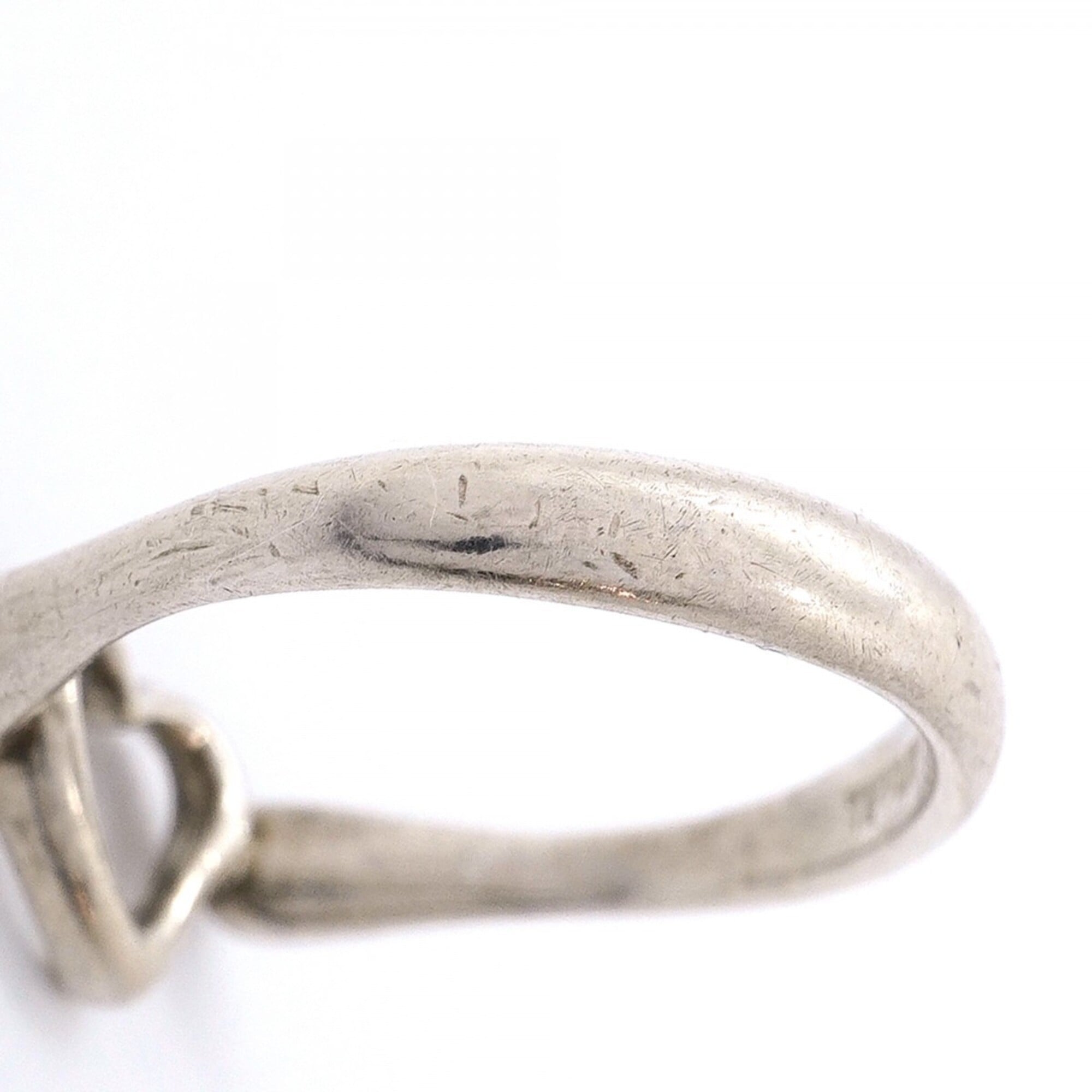 Tiffany Silver 925 Band Ring (Pre-Owned)