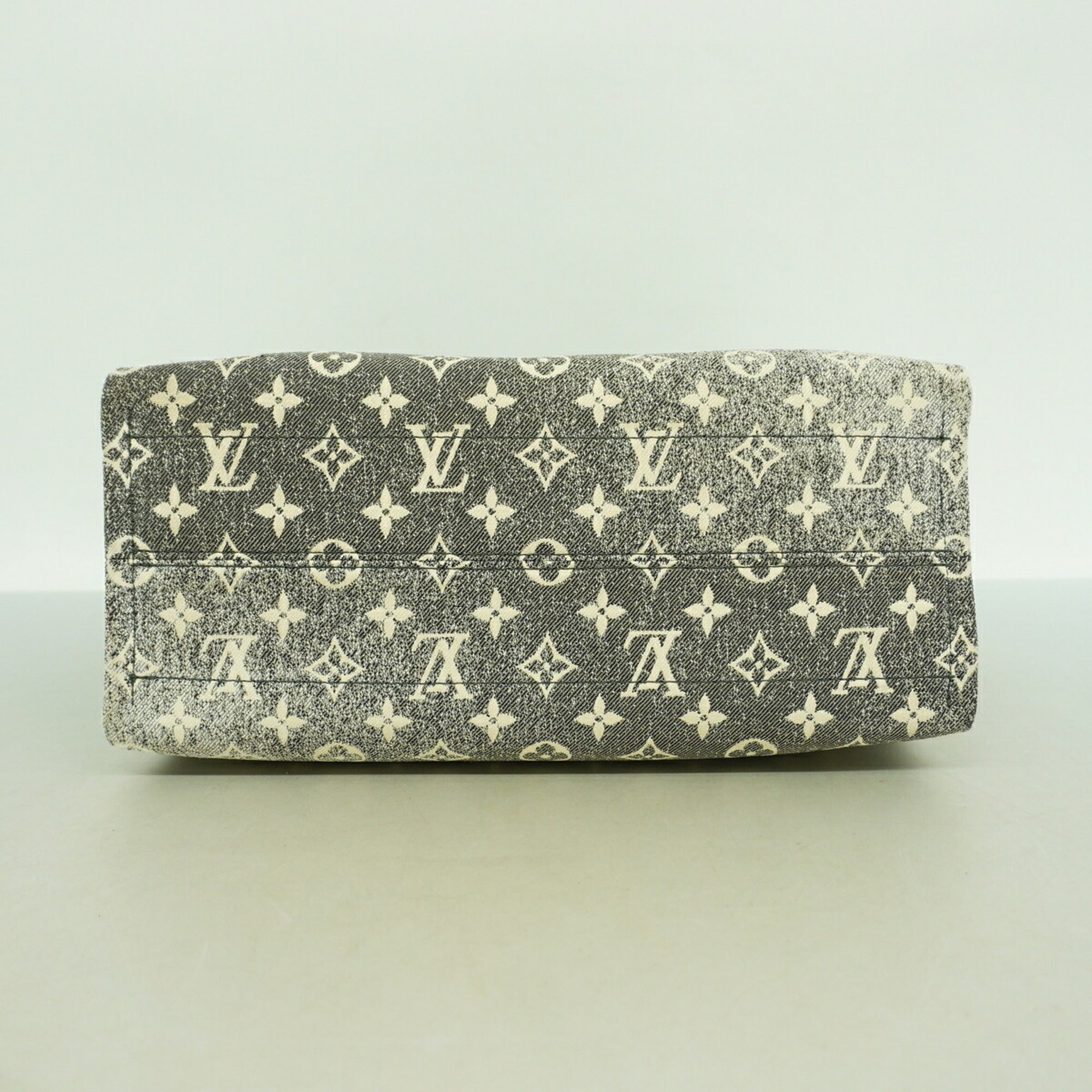 Louis Vuitton Black Gray Tote Bag (Pre-Owned)