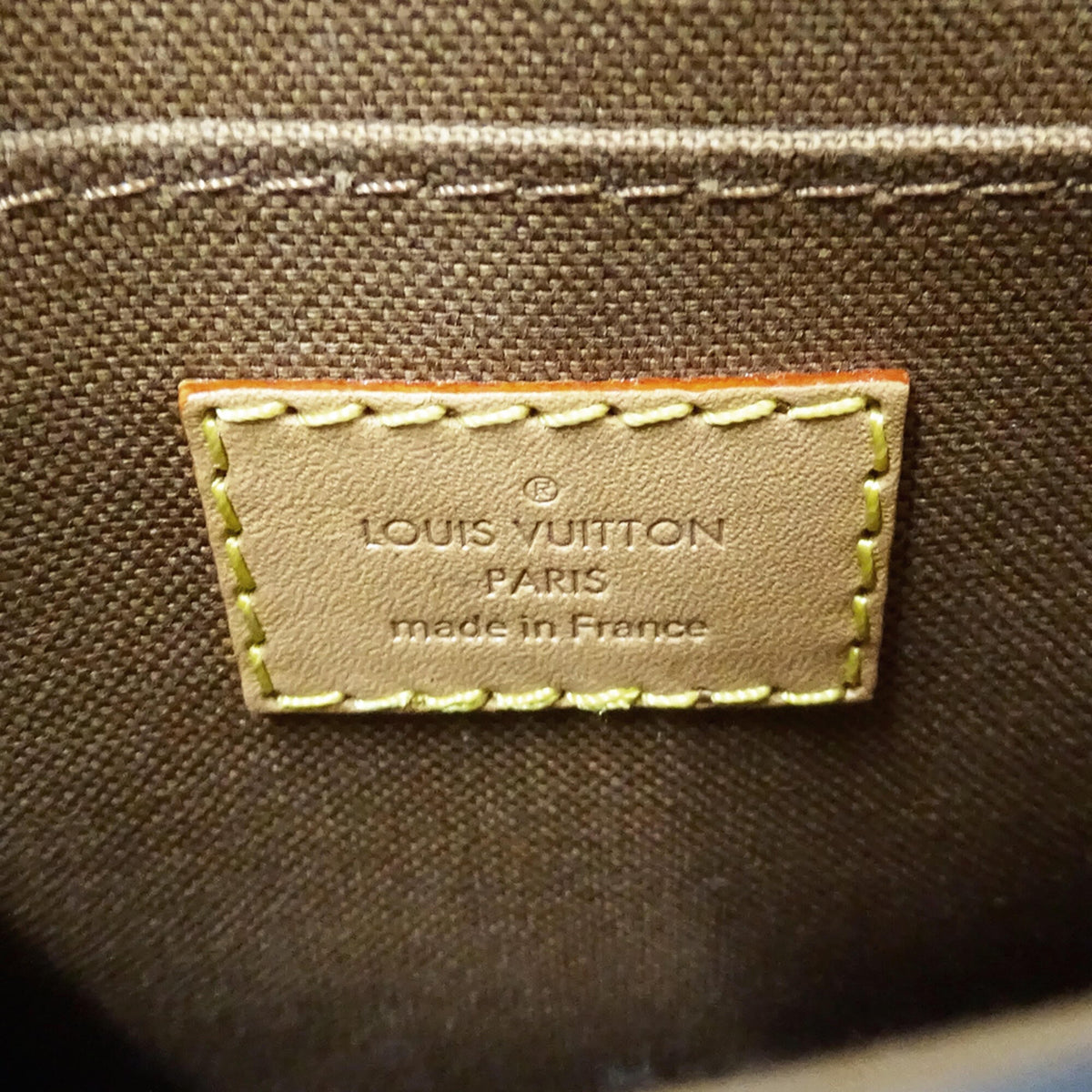 Louis Vuitton Brown Monogram Handbag Shoulder Bag (Pre-Owned)