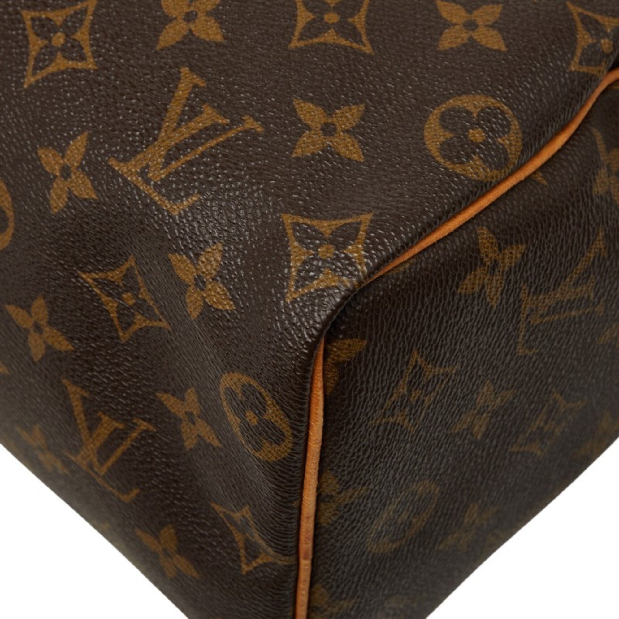 Louis Vuitton Brown Monogram Pvc Leather Handbag (Pre-Owned)