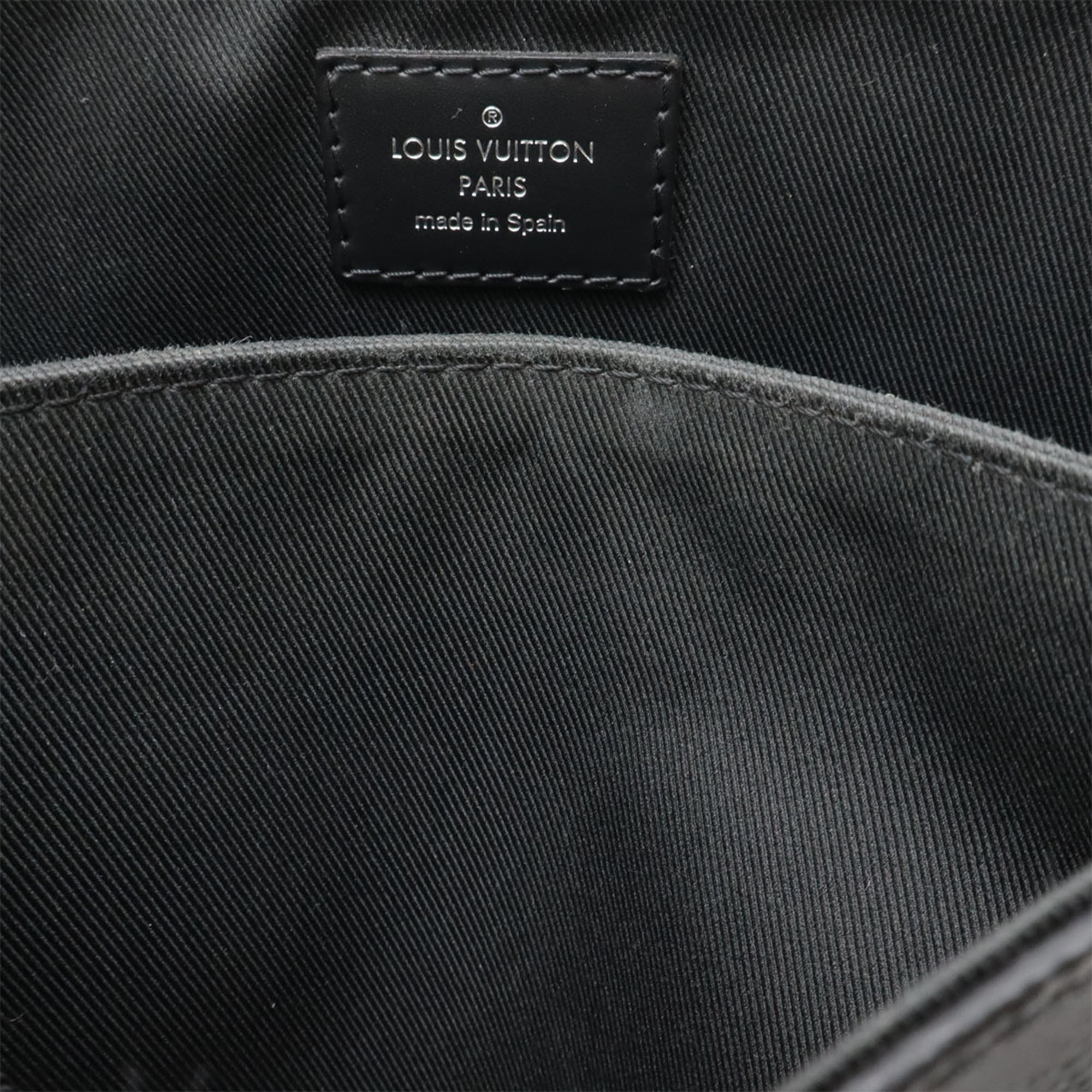 Louis Vuitton Monogram Eclipse Black Gray Monogram Eclipse Shoulder Bag (Pre-Owned)