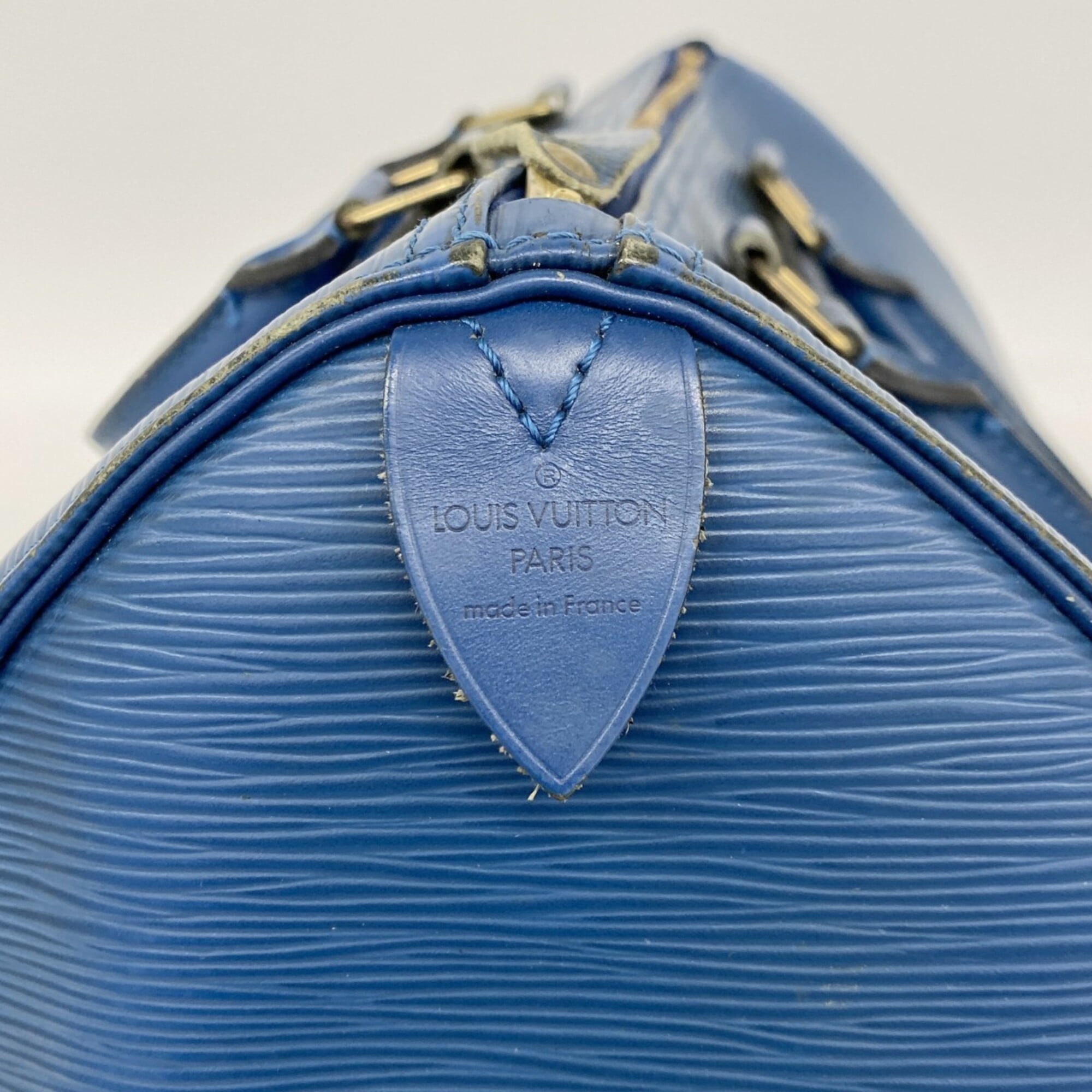 Louis Vuitton Toledo Blue Handbag (Pre-Owned)