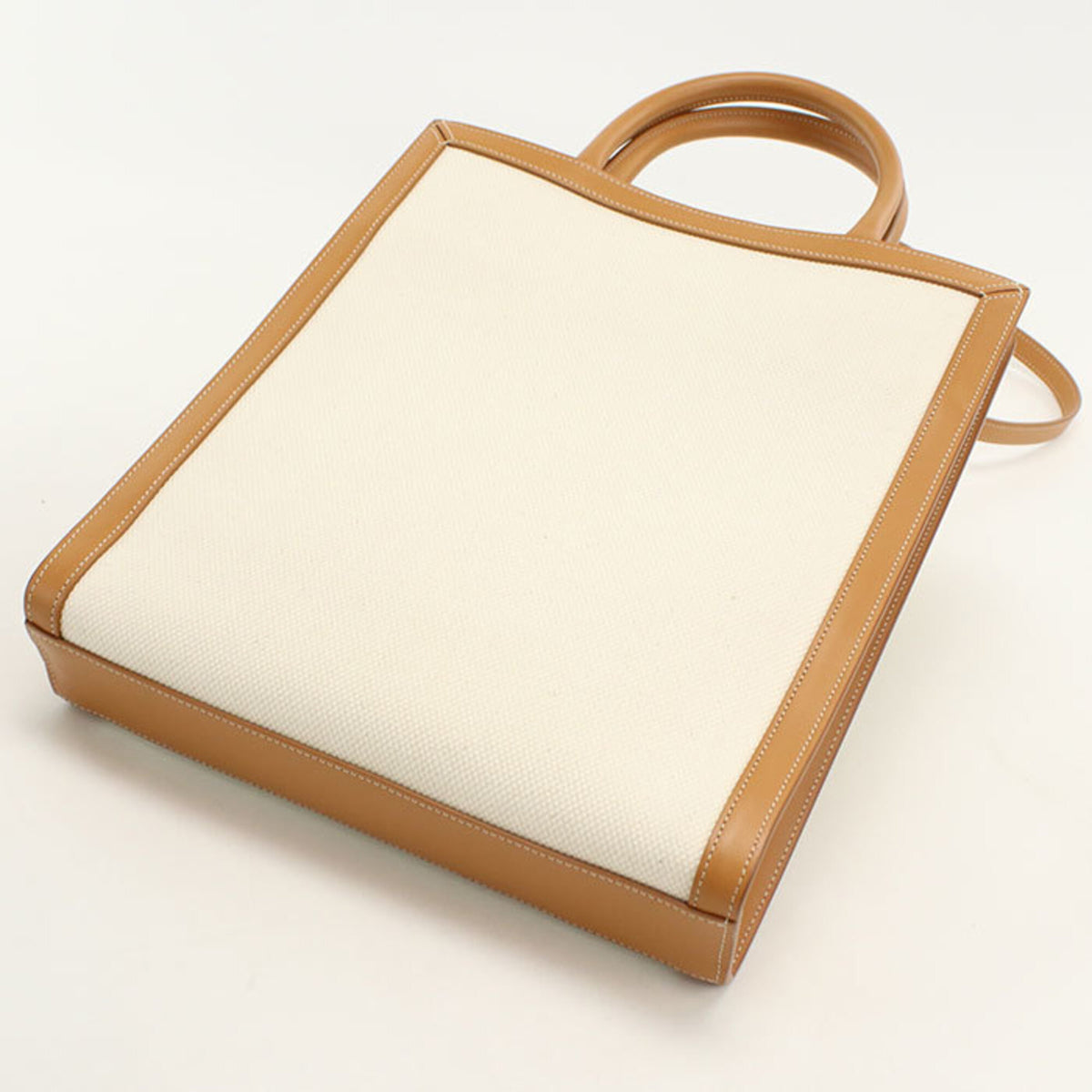 Celine White Canvas Tote Bag (Pre-Owned)
