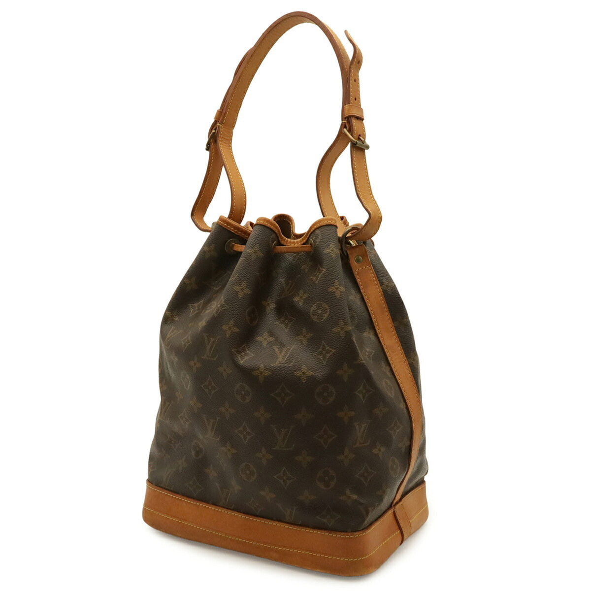 Louis Vuitton Brown Monogram Canvas Pvc Coated Canvas Shoulder Bag (Pre-Owned)