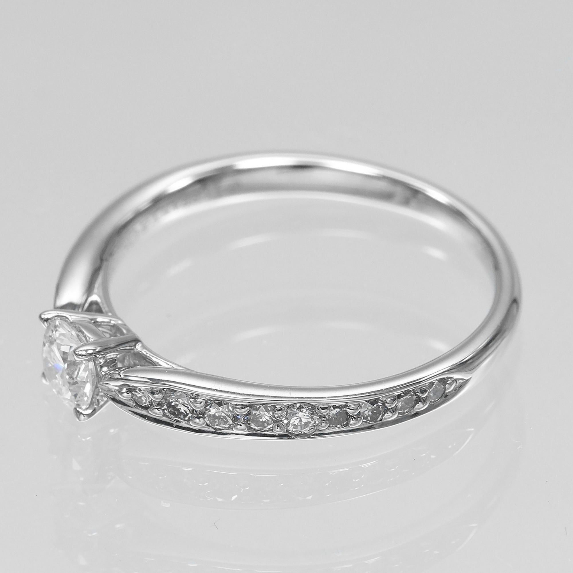 Tiffany Platinum Platinum 950 Band Ring (Pre-Owned)