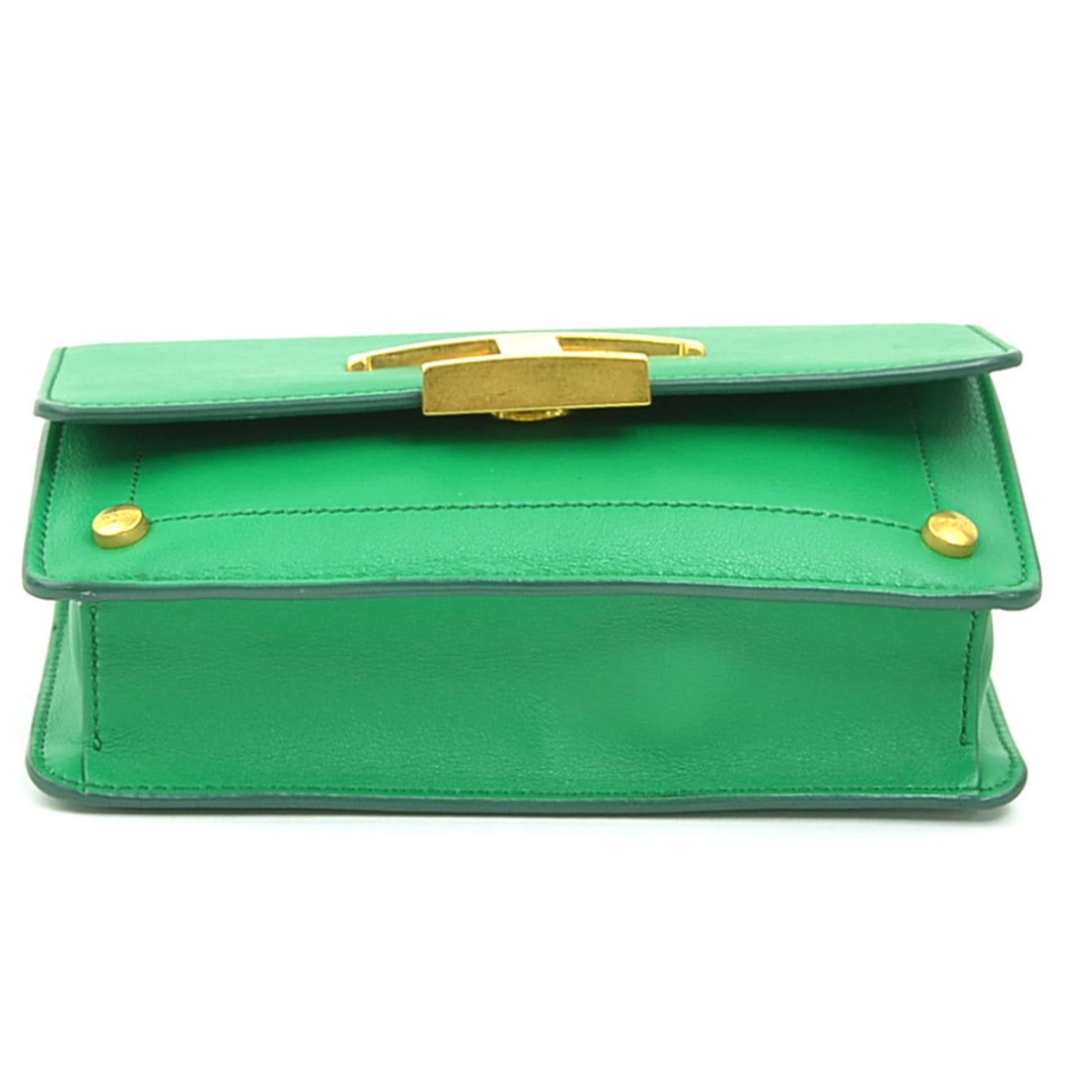 Tod's Green Leather Fanny Pack Shoulder Bag (Pre-Owned)