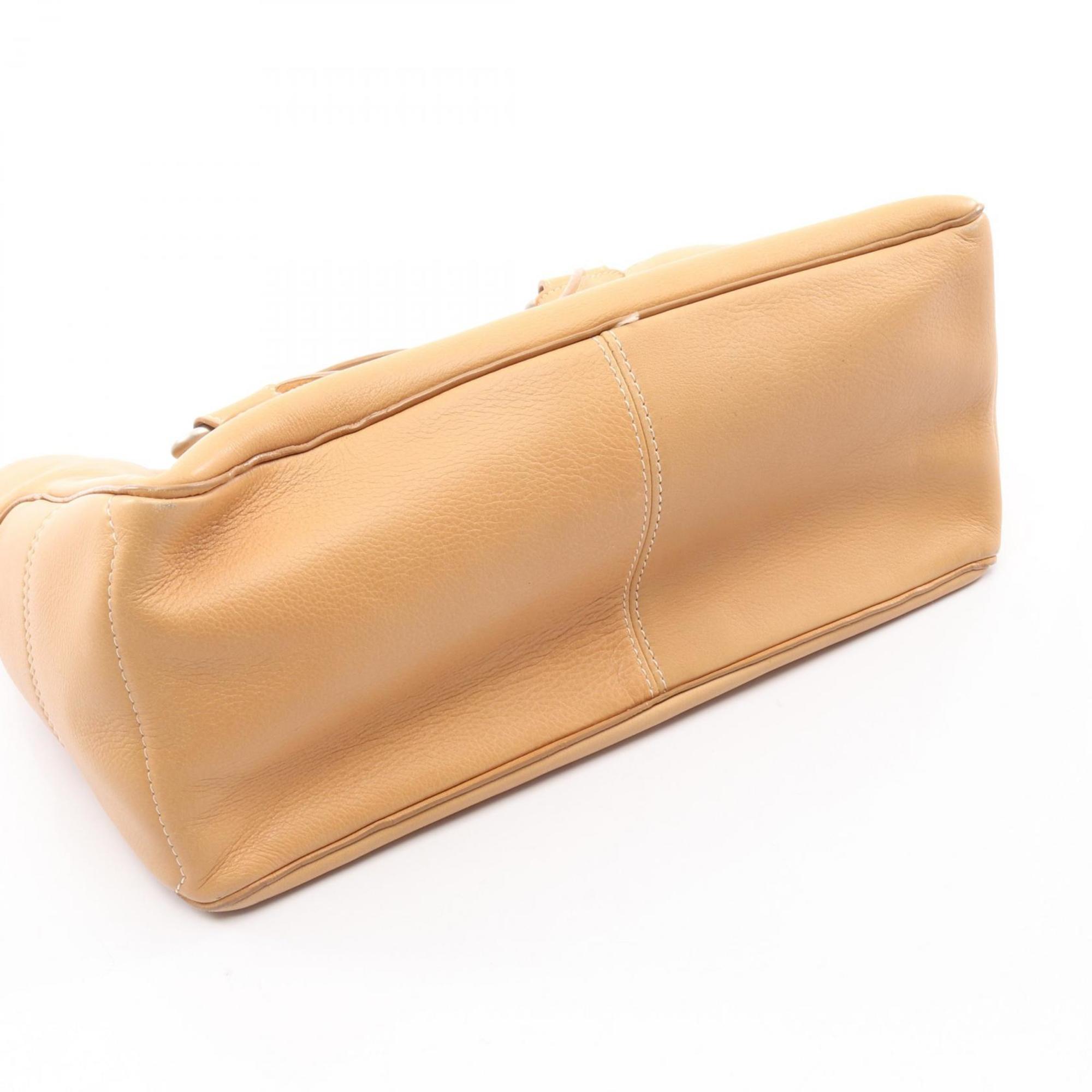 Celine Beige Leather Handbag (Pre-Owned)