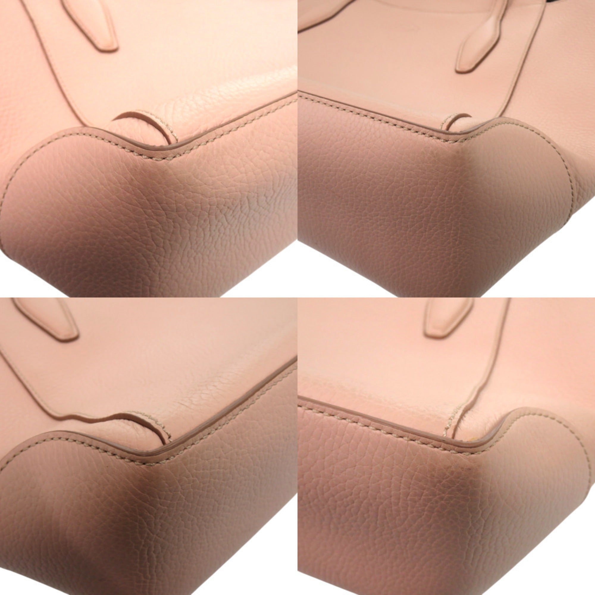 Tod's Pink Leather Tote Bag (Pre-Owned)