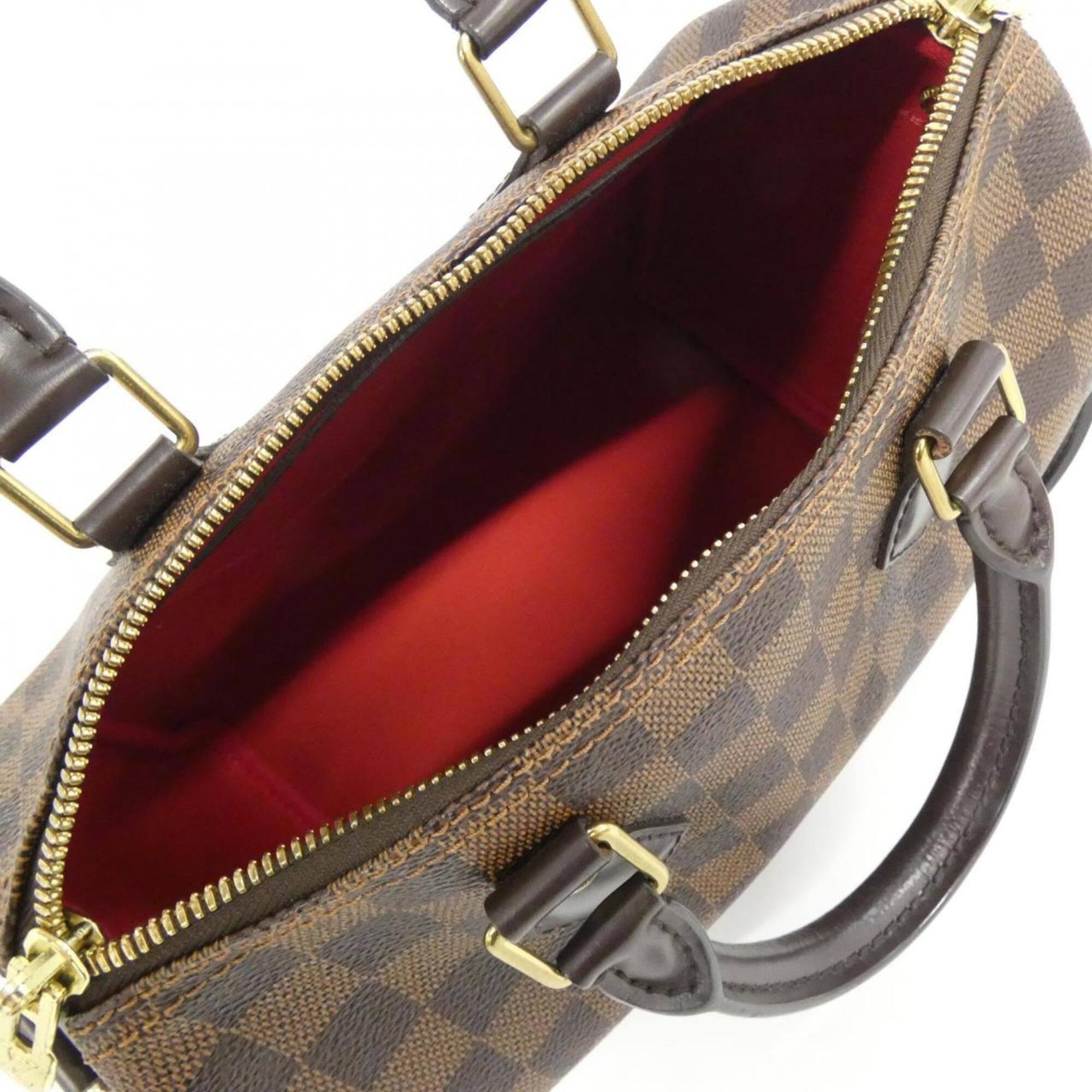 Louis Vuitton Ebene Coated Canvas Boston Bag (Pre-Owned)