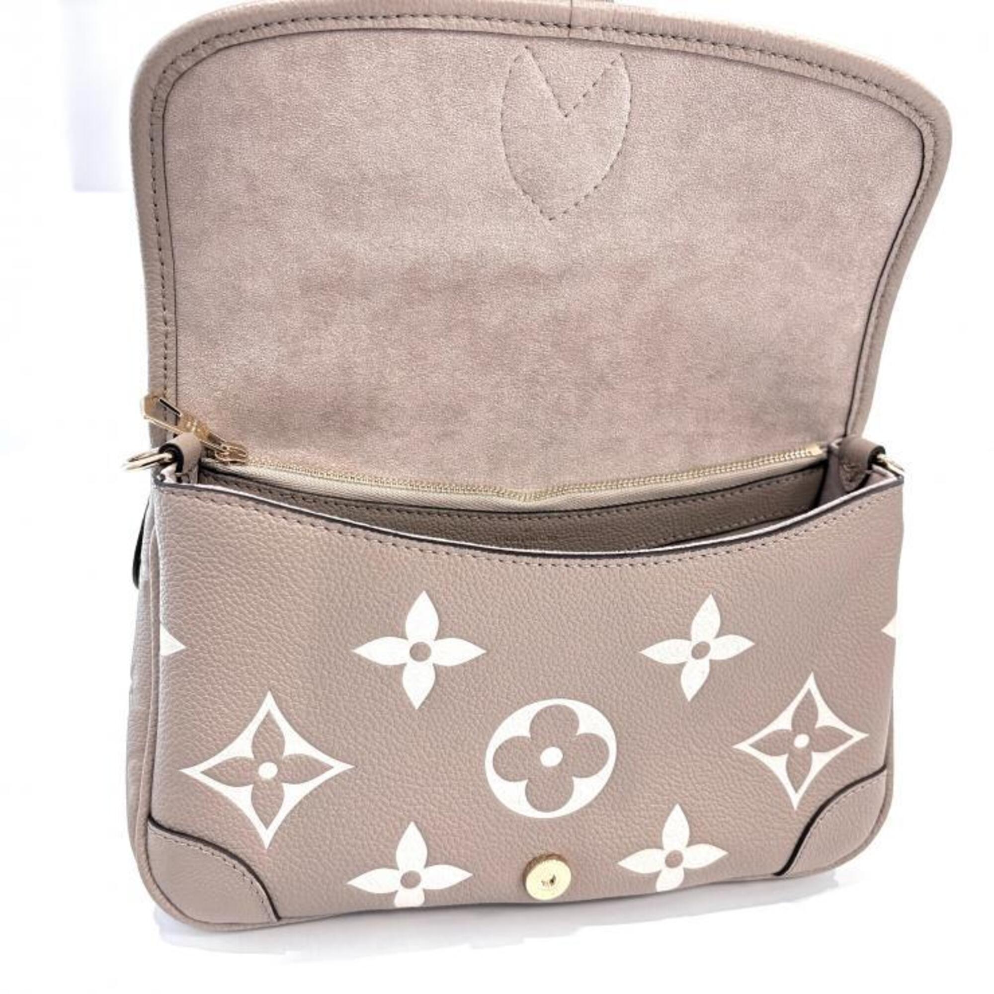 Louis Vuitton Beige Ivory Tourterelle Shoulder Bag (Pre-Owned)