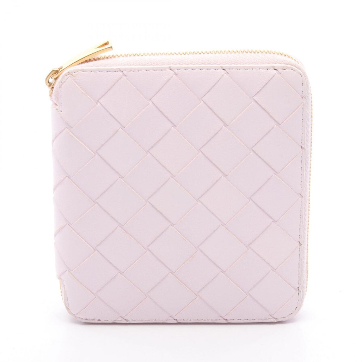 Bottega Veneta Pink Leather Wallet (Bi-Fold) (Pre-Owned)