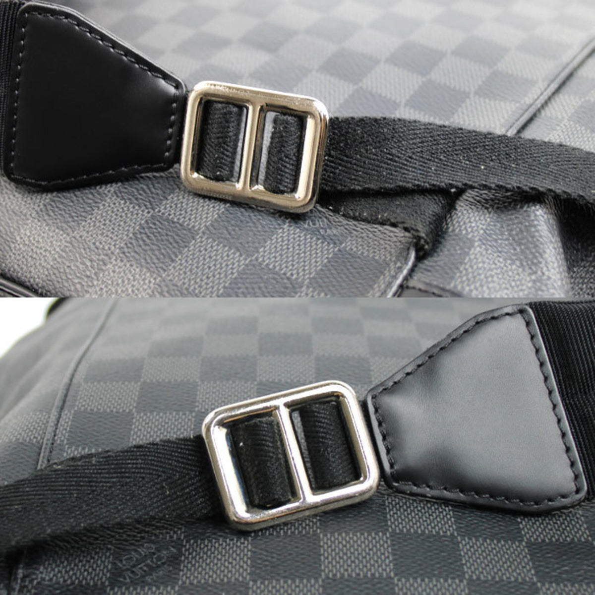 Louis Vuitton Black Damier Graphite Backpack (Pre-Owned)