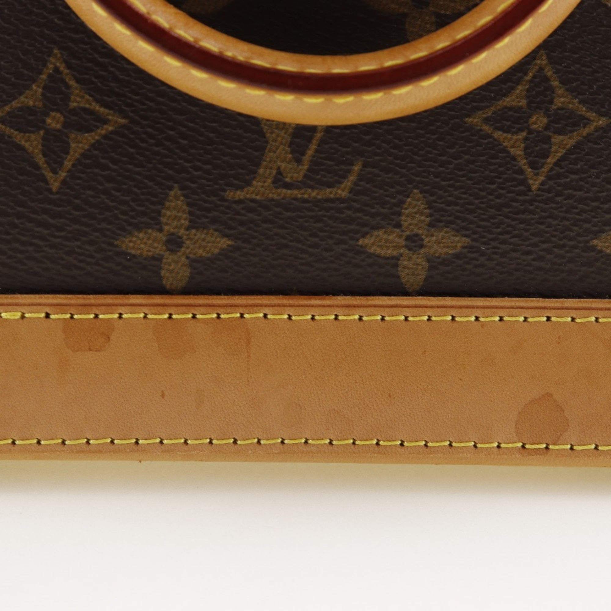 Louis Vuitton Brown Galle Monogram Monogram Handbag (Pre-Owned)