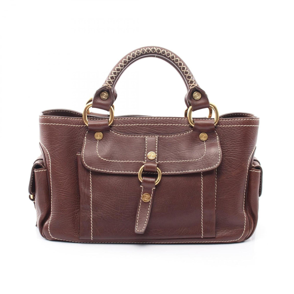 Celine Brown Leather Handbag (Pre-Owned)
