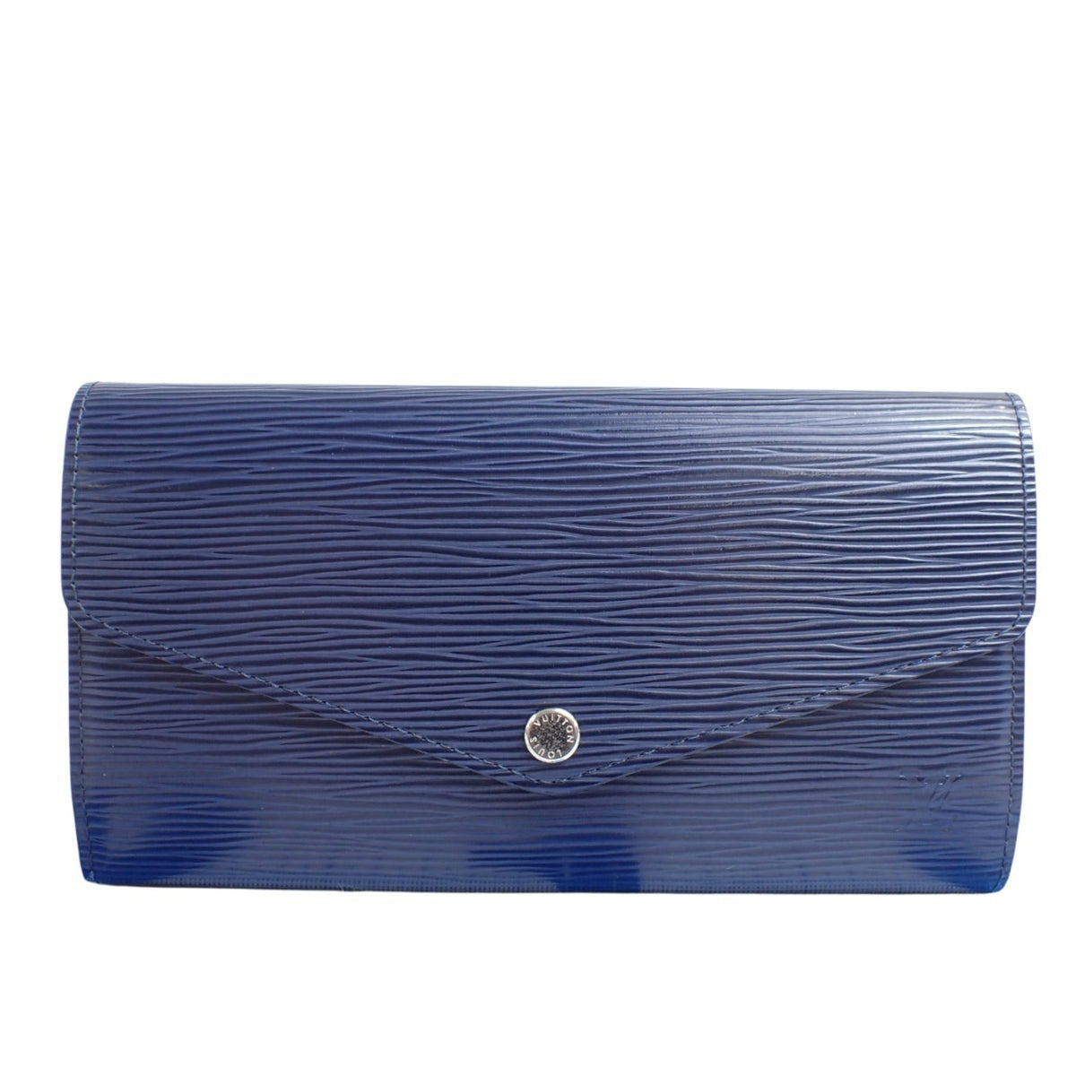 Louis Vuitton Blue Epi Leather Long Wallet (Bi-Fold) (Pre-Owned)