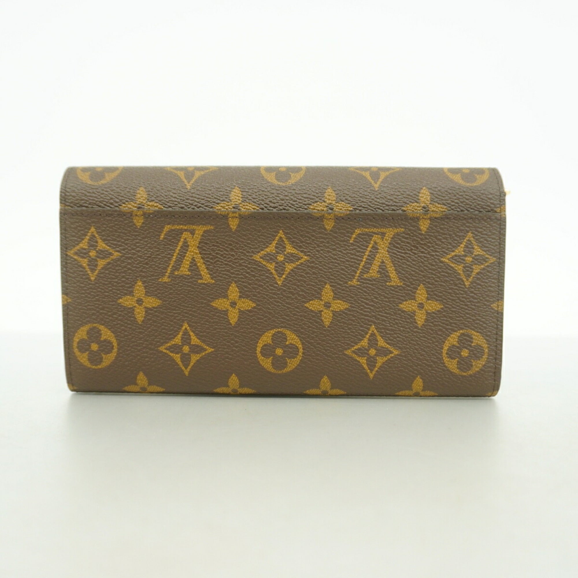 Louis Vuitton Brown Long Wallet (Bi-Fold) (Pre-Owned)