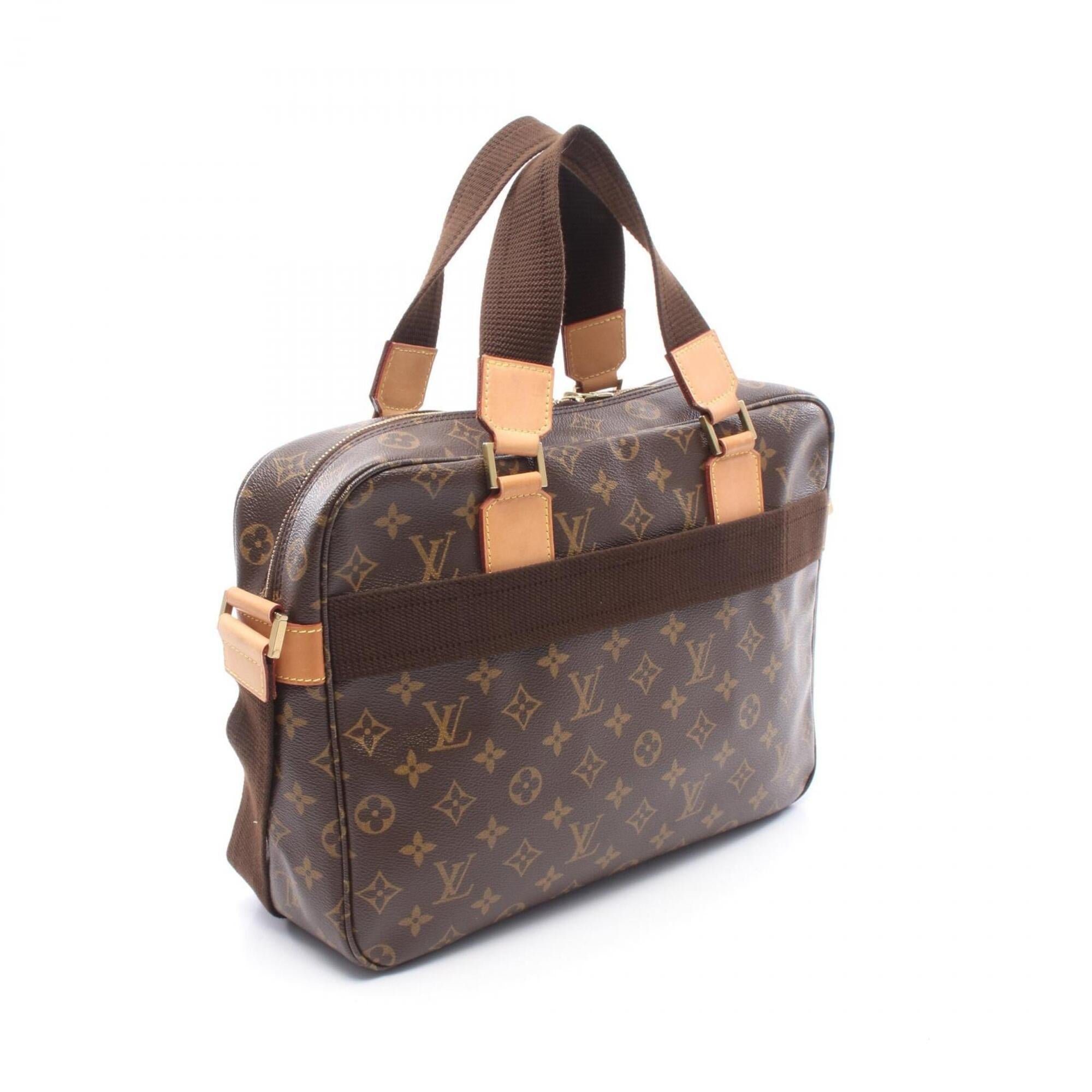 Louis Vuitton Brown Pvc Leather Handbag (Pre-Owned)