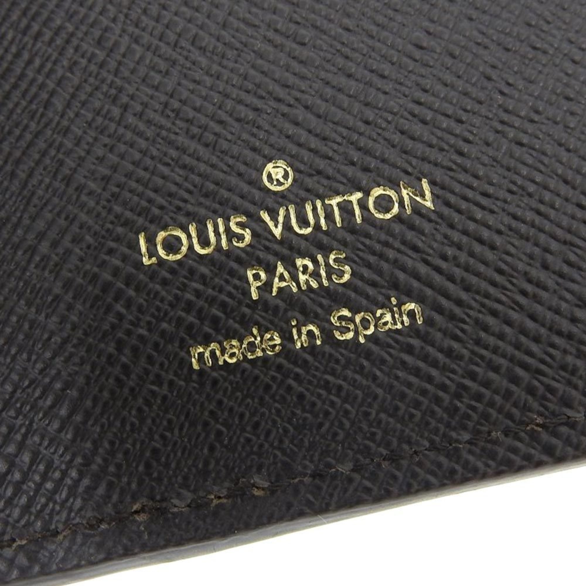Louis Vuitton Blue Monogram Long Wallet (Bi-Fold) (Pre-Owned)