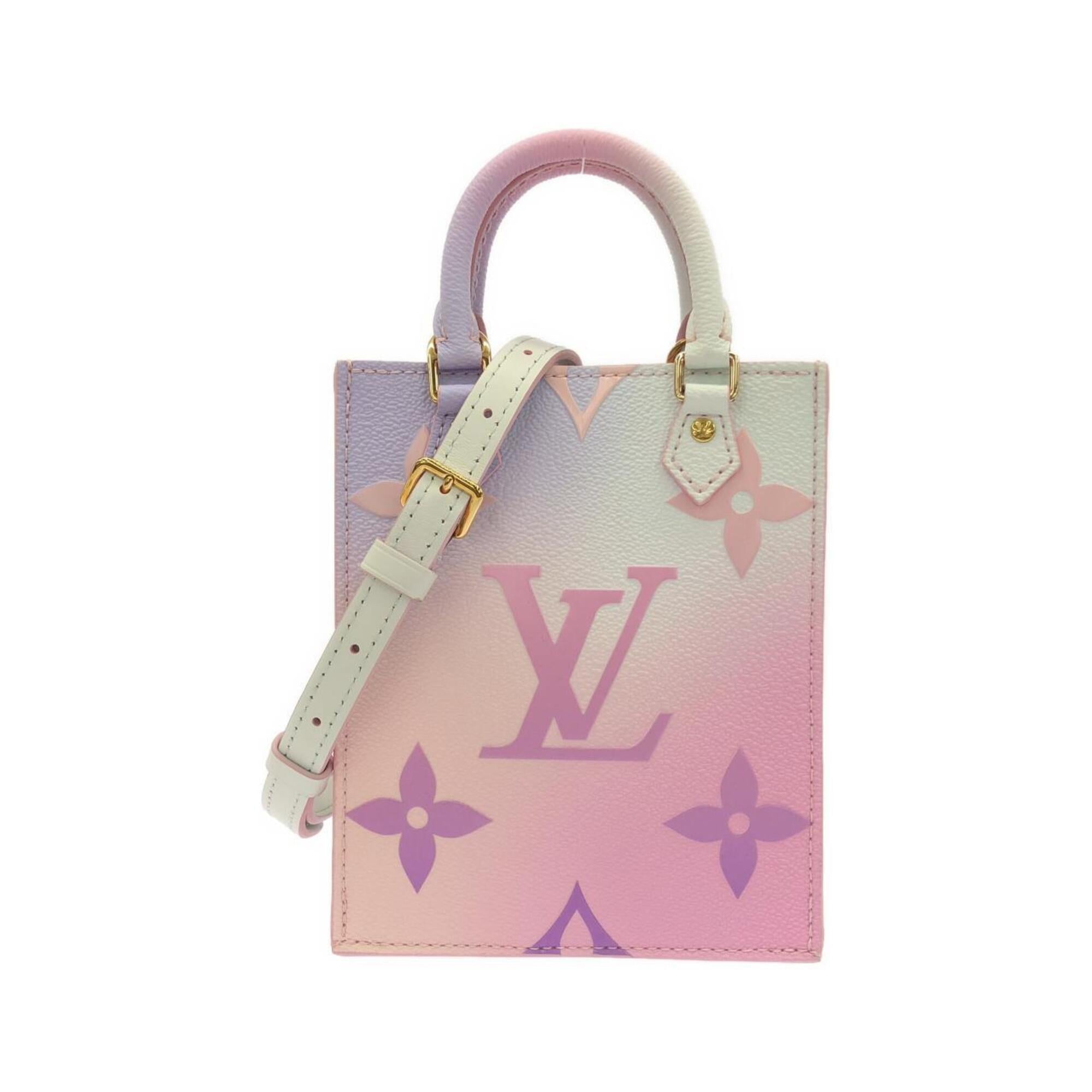 Louis Vuitton Monogram Gold Coated Canvas Handbag (Pre-Owned)
