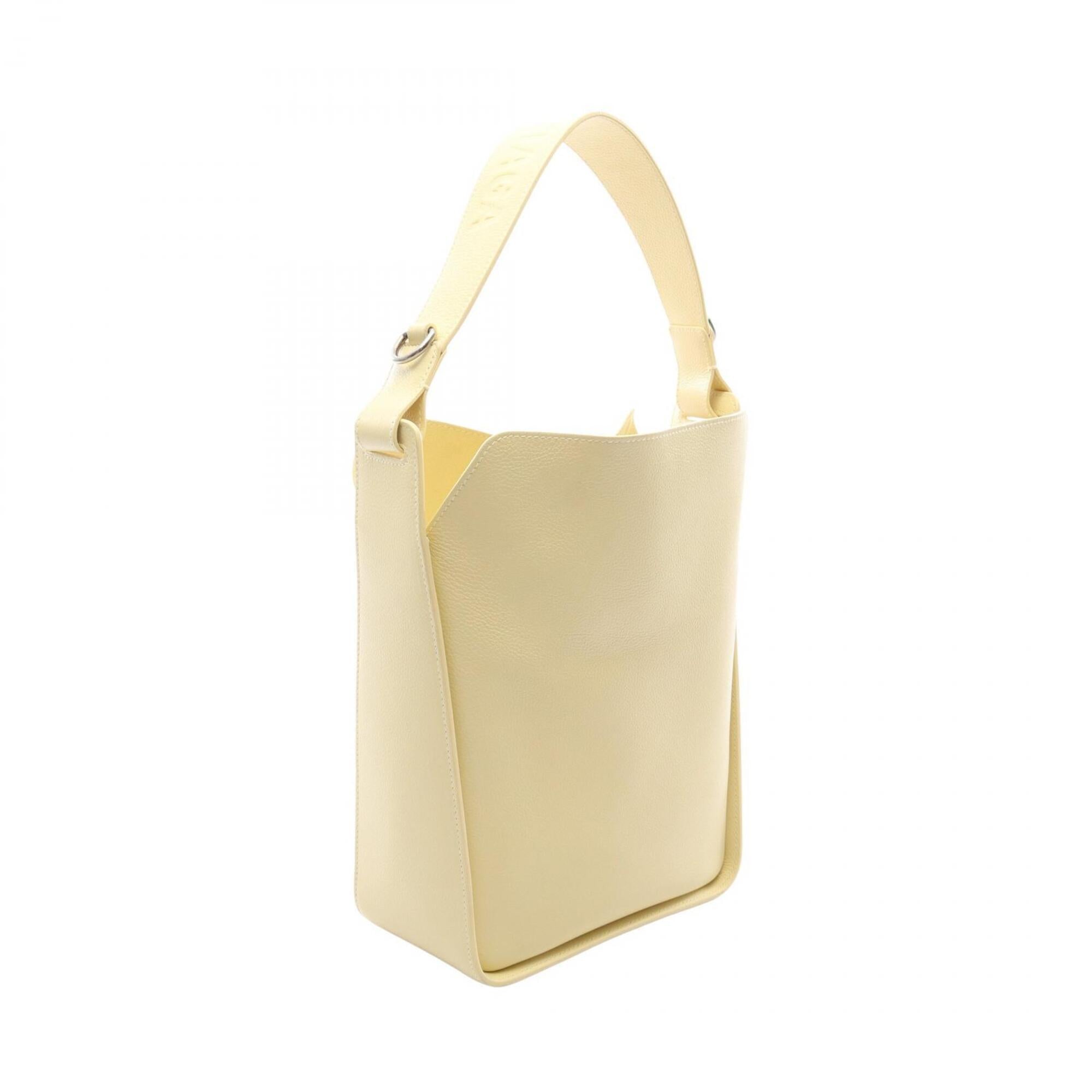 Balenciaga Yellow Leather Handbag Pouch Shoulder Bag (Pre-Owned)