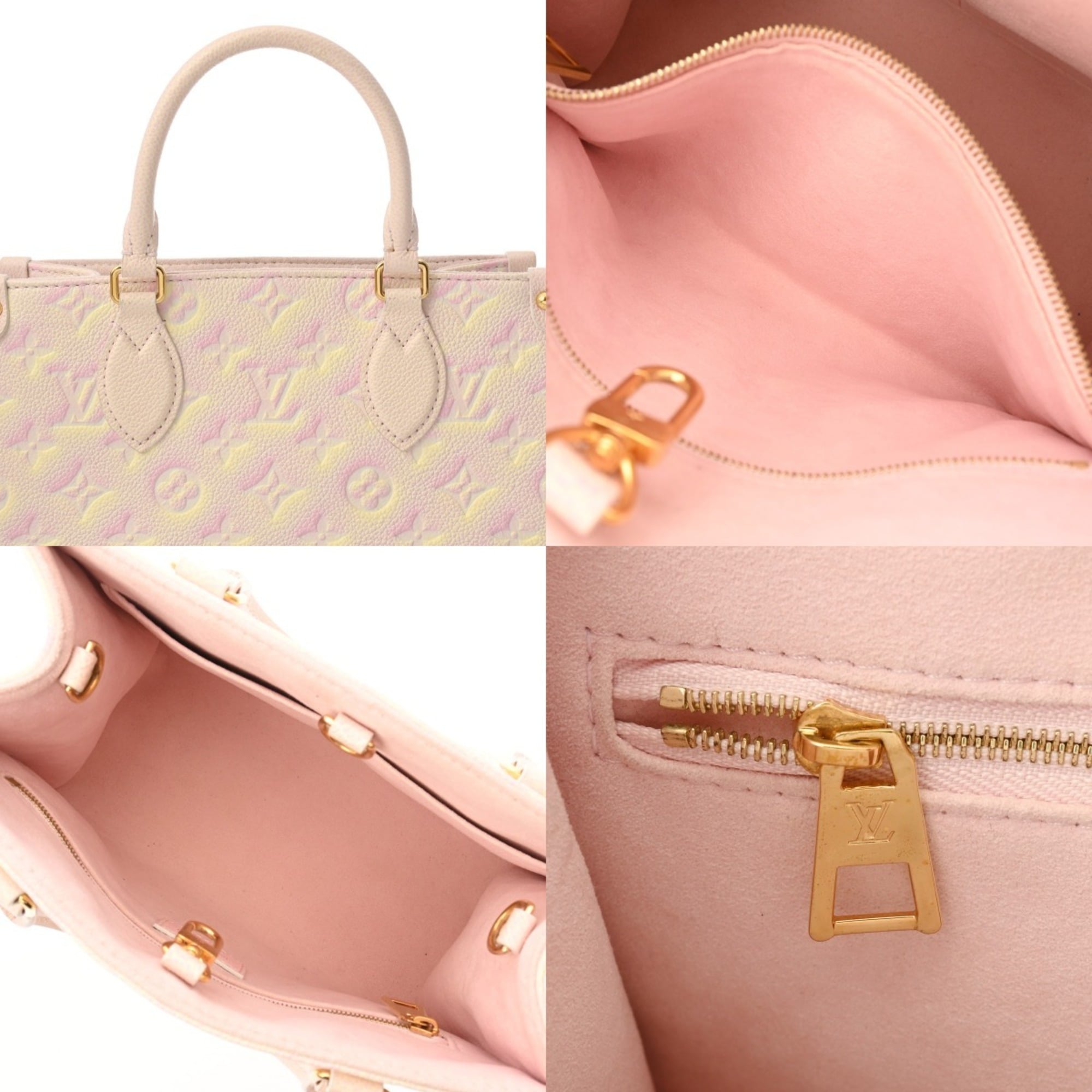 Louis Vuitton Light Pink Leather Handbag (Pre-Owned)