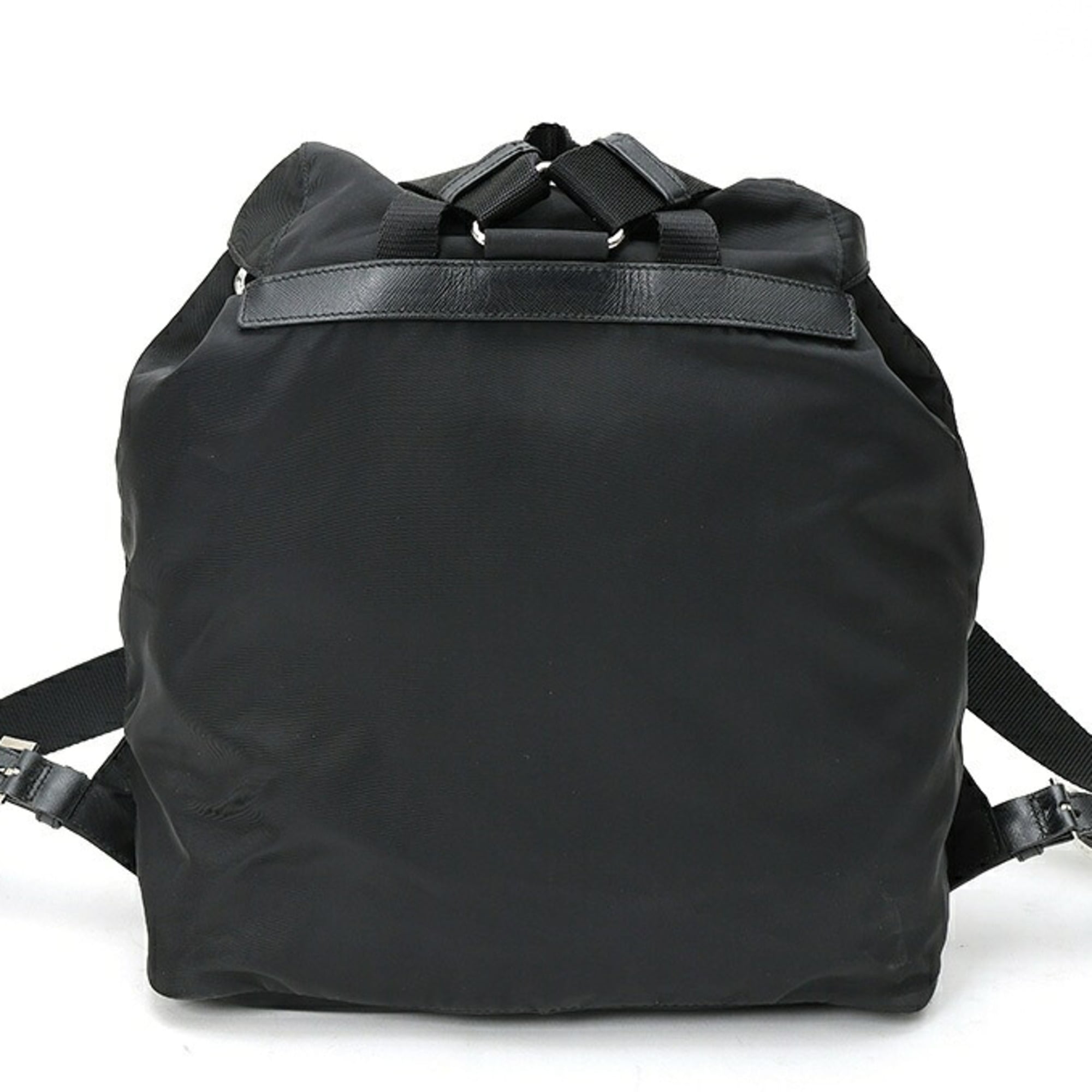 Prada Black Nylon Backpack (Pre-Owned)