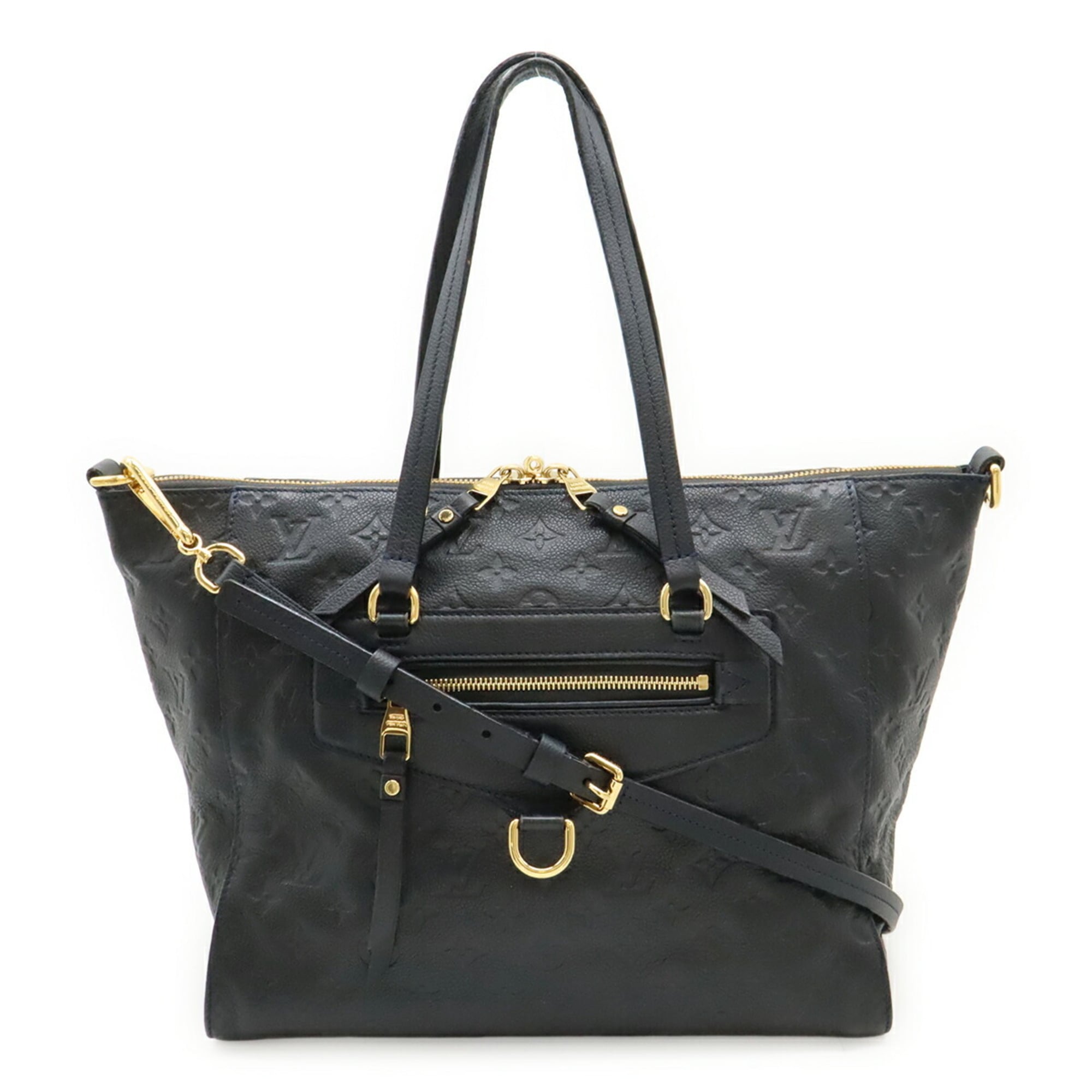Louis Vuitton Infini Monogram Empreinte Leather Shoulder Bag Tote Bag (Pre-Owned)