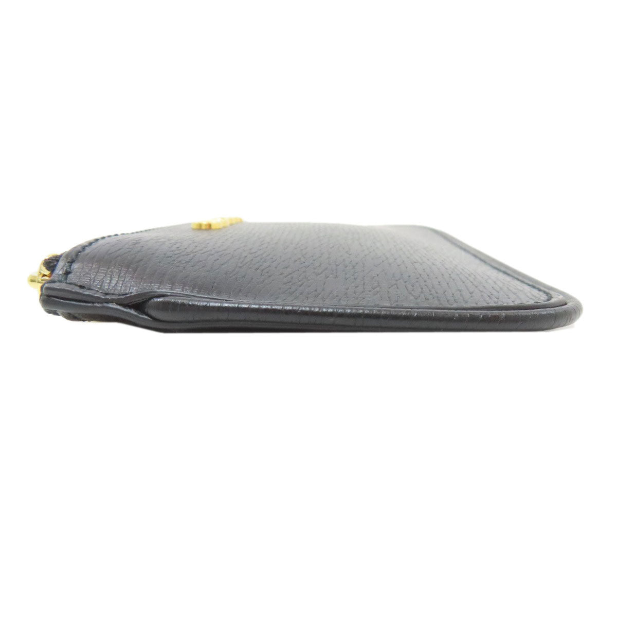 Gucci Black Leather Coin Purse/Coin Case (Pre-Owned)