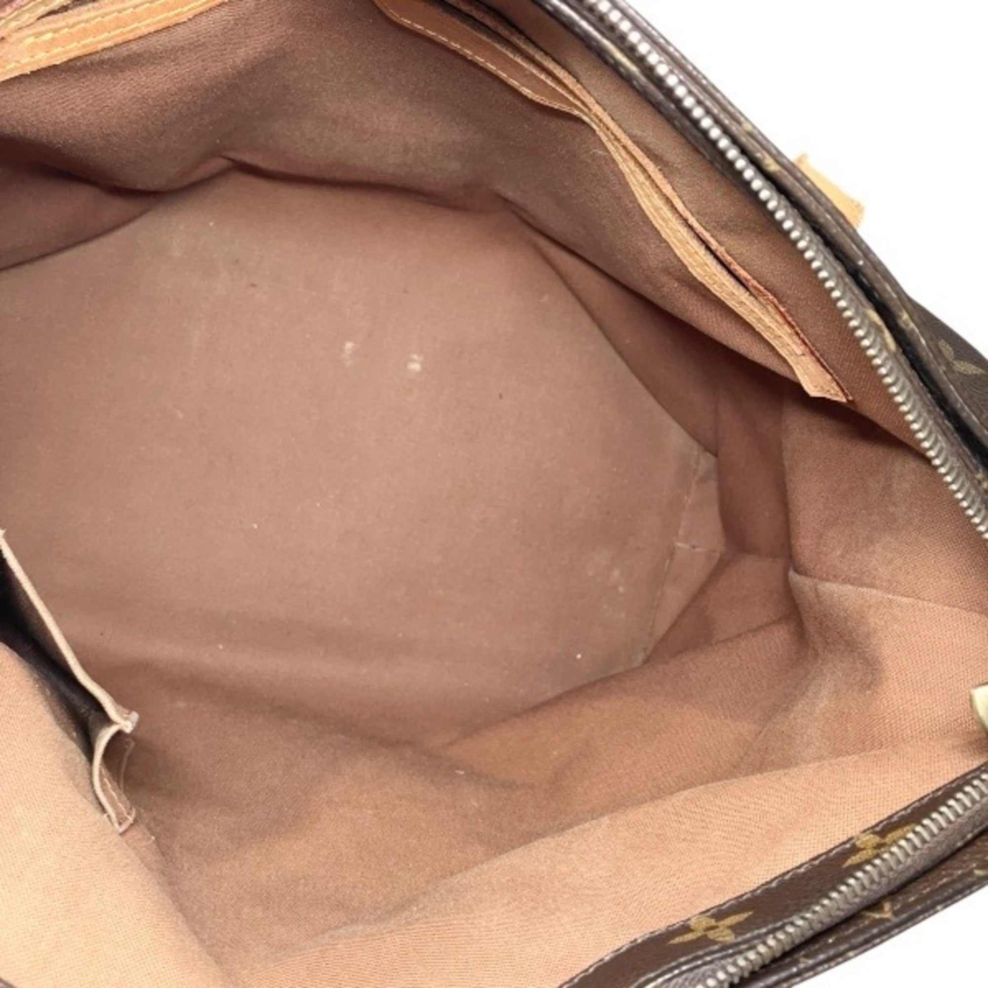 Louis Vuitton Brown Monogram Handbag Tote Bag (Pre-Owned)