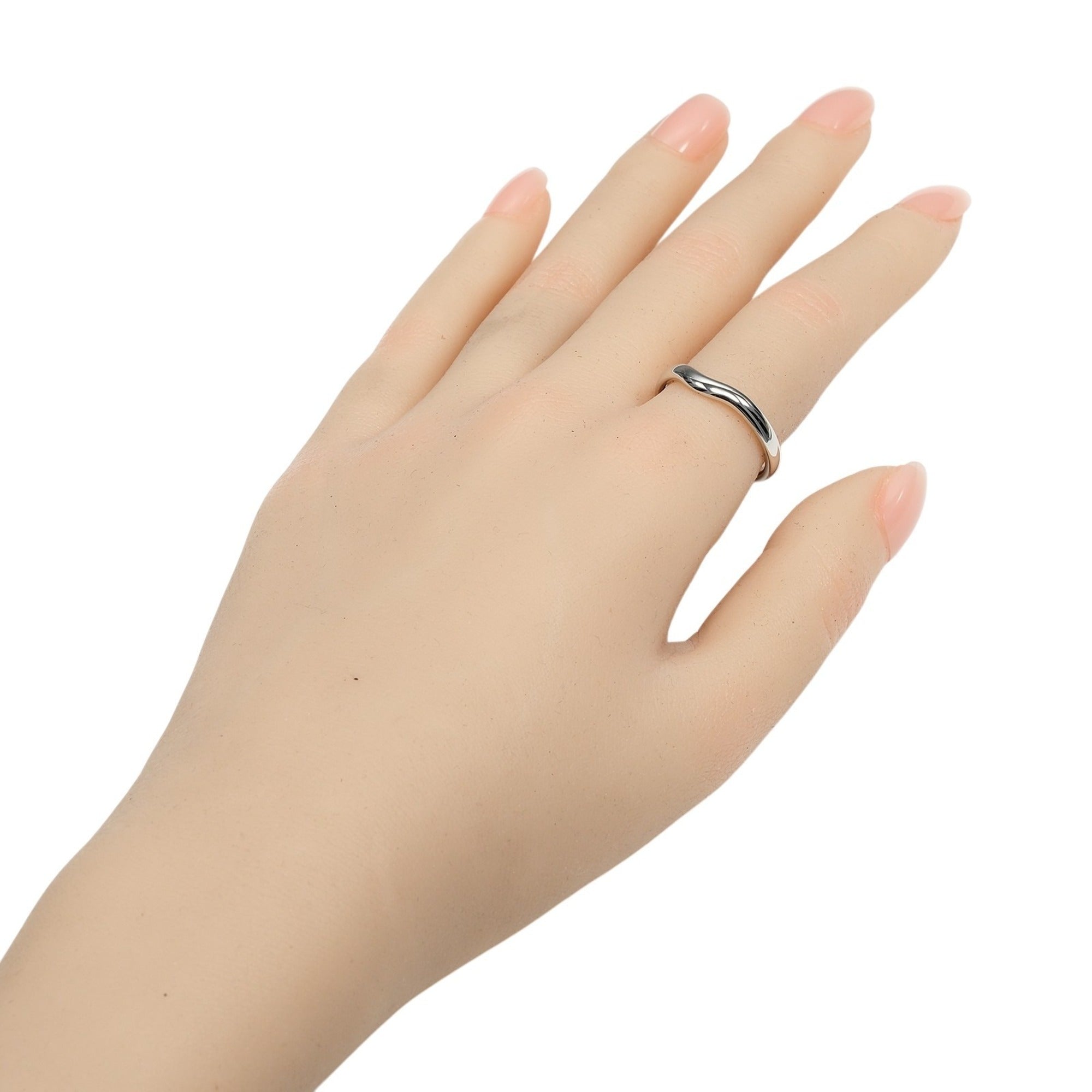Tiffany Platinum 950 Band Ring (Pre-Owned)