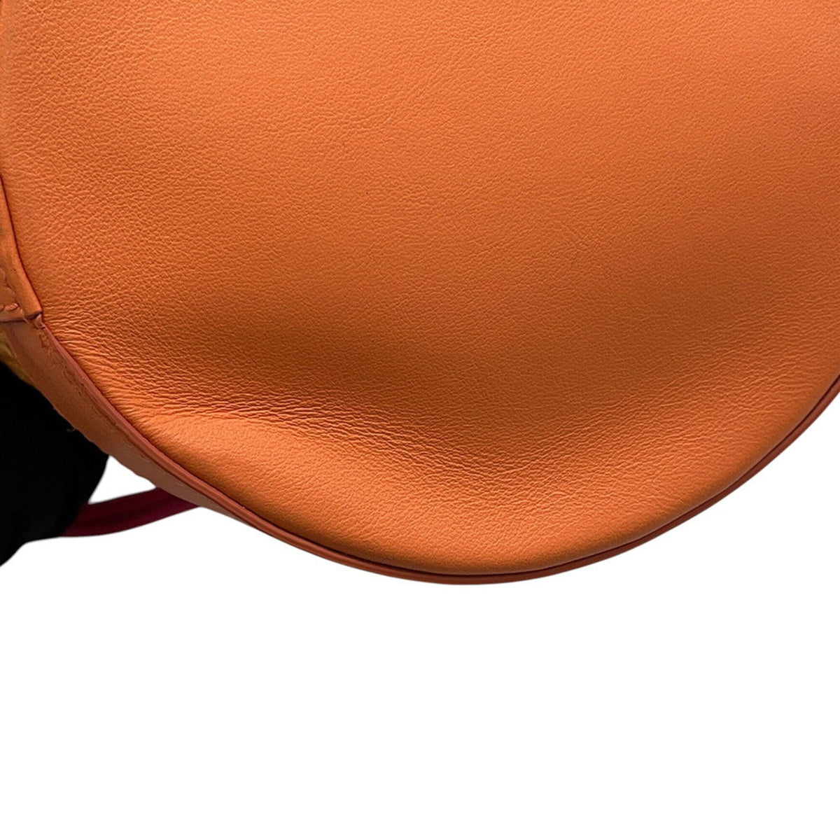 Bvlgari Orange Leather Wisteria Vine Shoulder Bag (Pre-Owned)