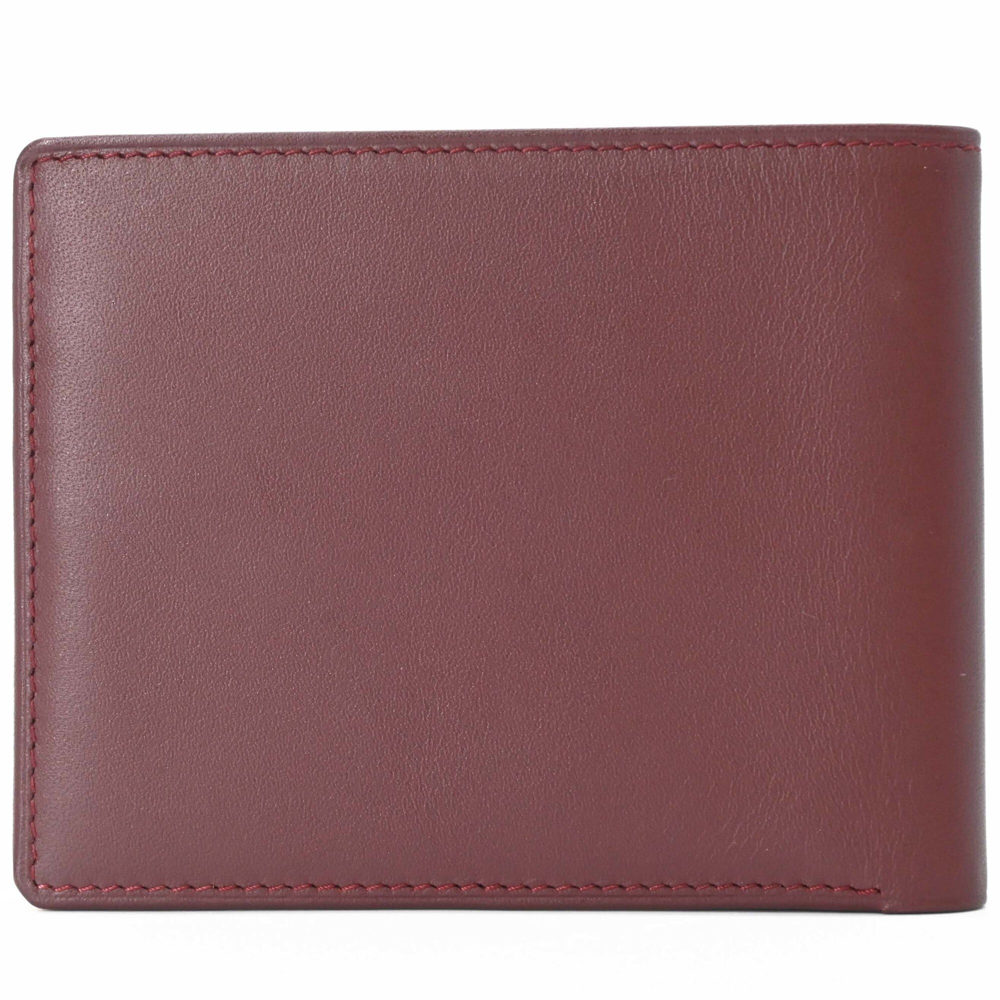 Cartier Must Bordeaux Leather Wallet (Bi-Fold) (Pre-Owned)